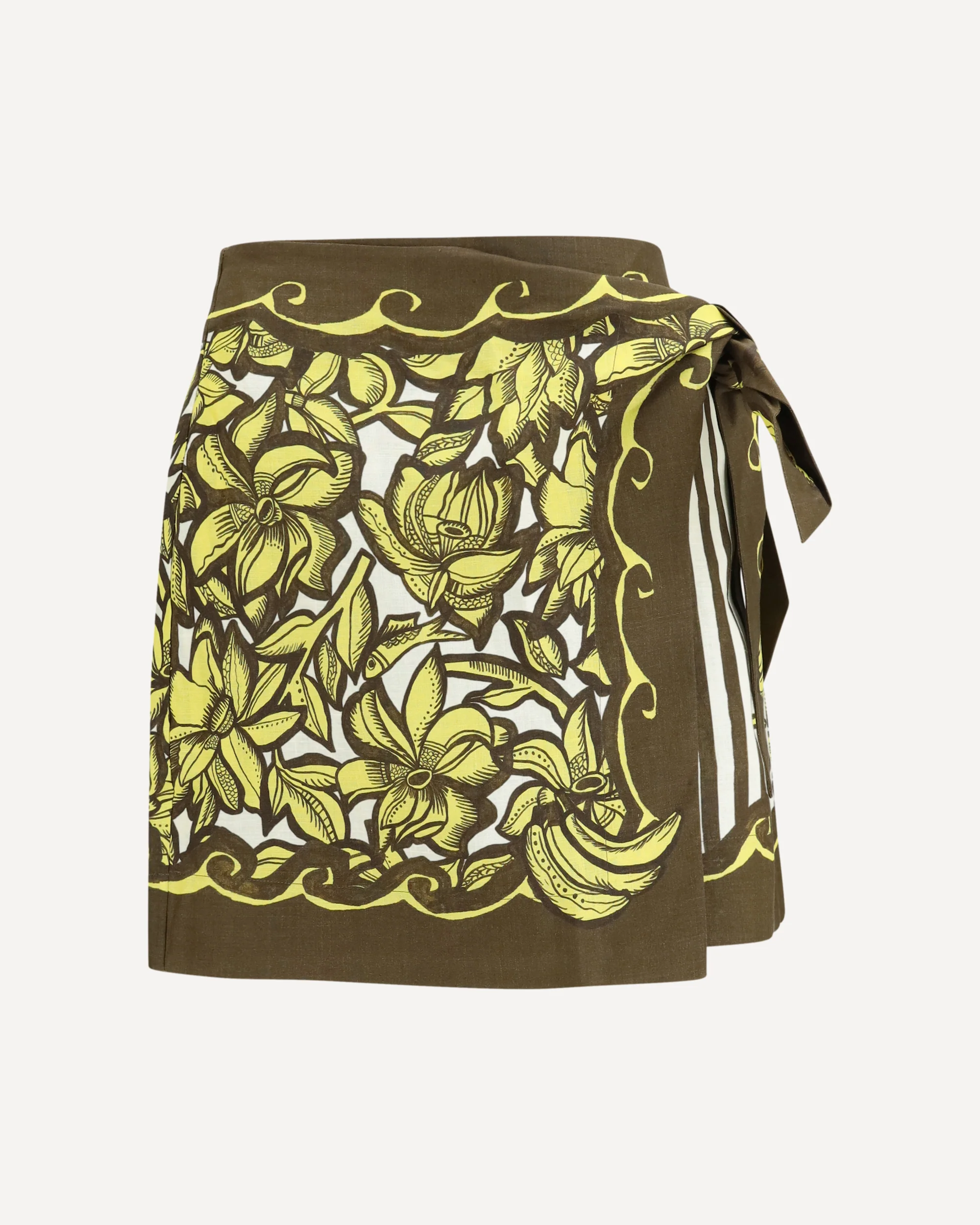 Mona wrap mini Skirt - MULTICOLOUR | Cheap Luxury Handbags Store,