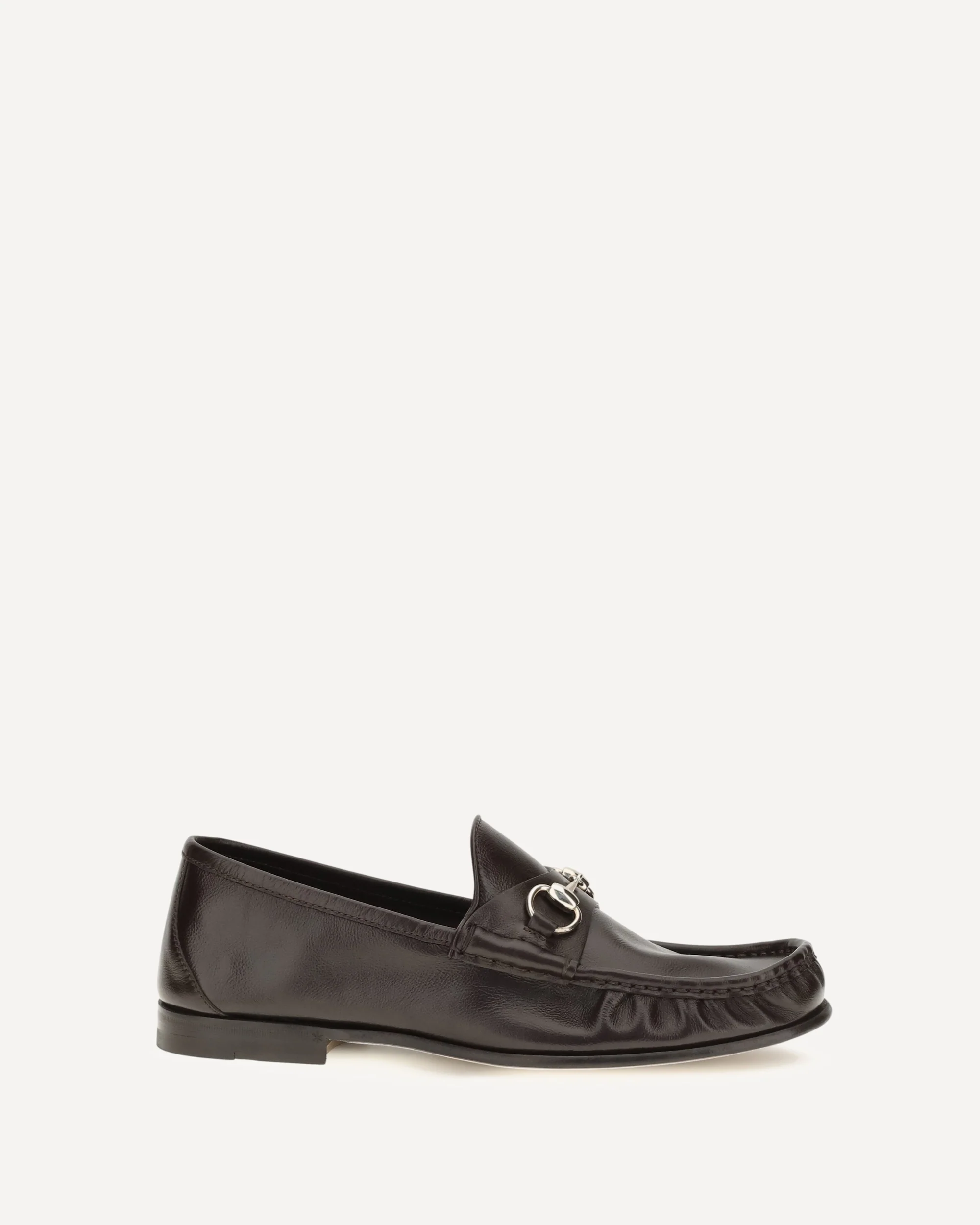 Lugano leather Loafers - BROWN | Cheap Luxury Handbags Store,
