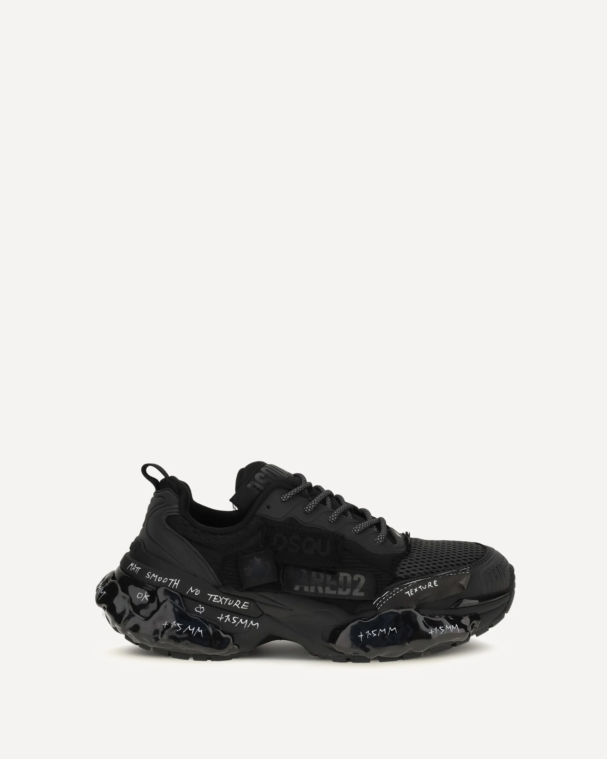 Faster Sneakers with mesh inserts - BLACK | Cheap Luxury Handbags Store,