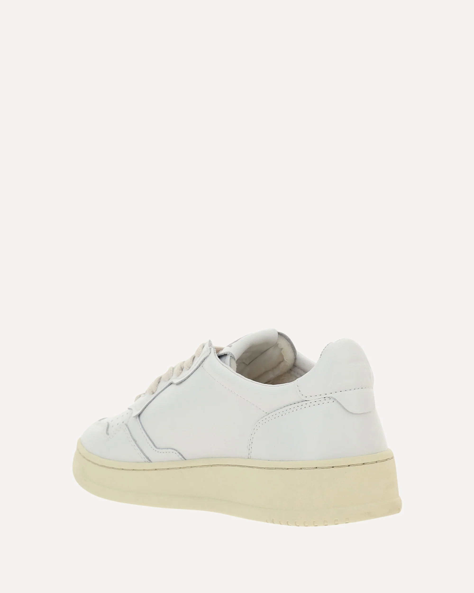 Leather Sneakers - WHITE | Cheap Luxury Handbags Store,