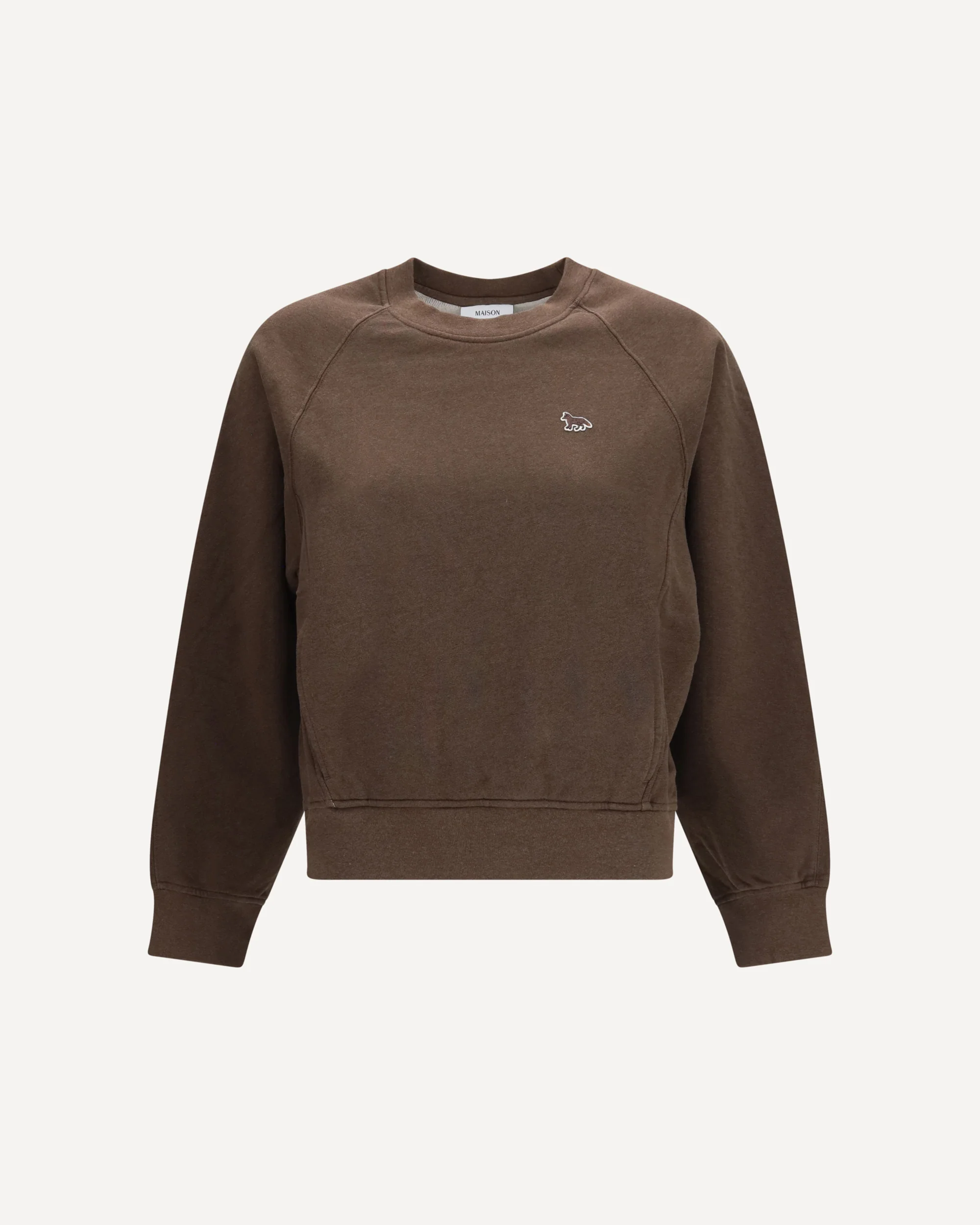 Baby Fox open-pocket Sweatshirt - BROWN | Cheap Luxury Handbags Store,