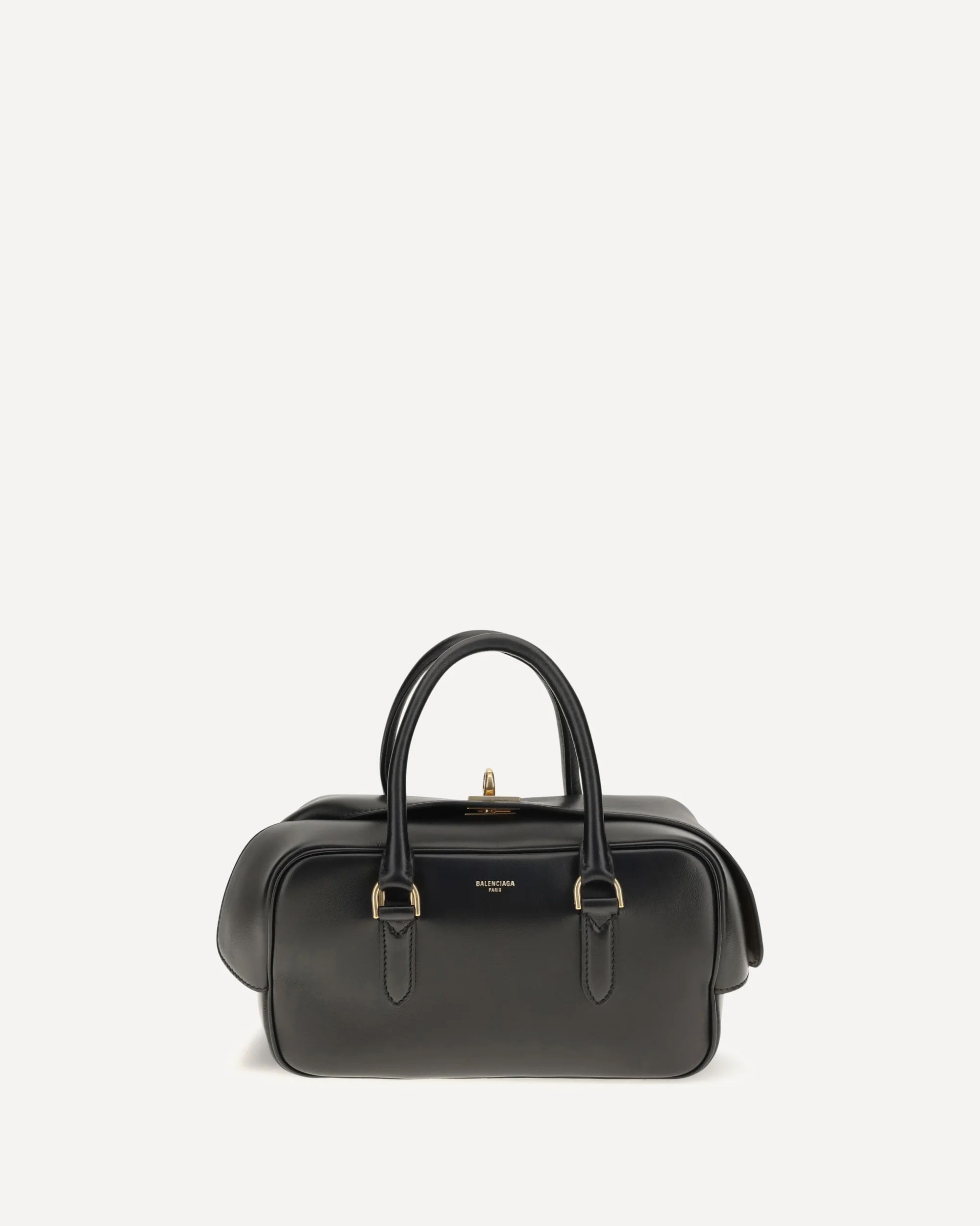 Small Le 7 Bowling Handbag - BLACK | Cheap Luxury Handbags Store,