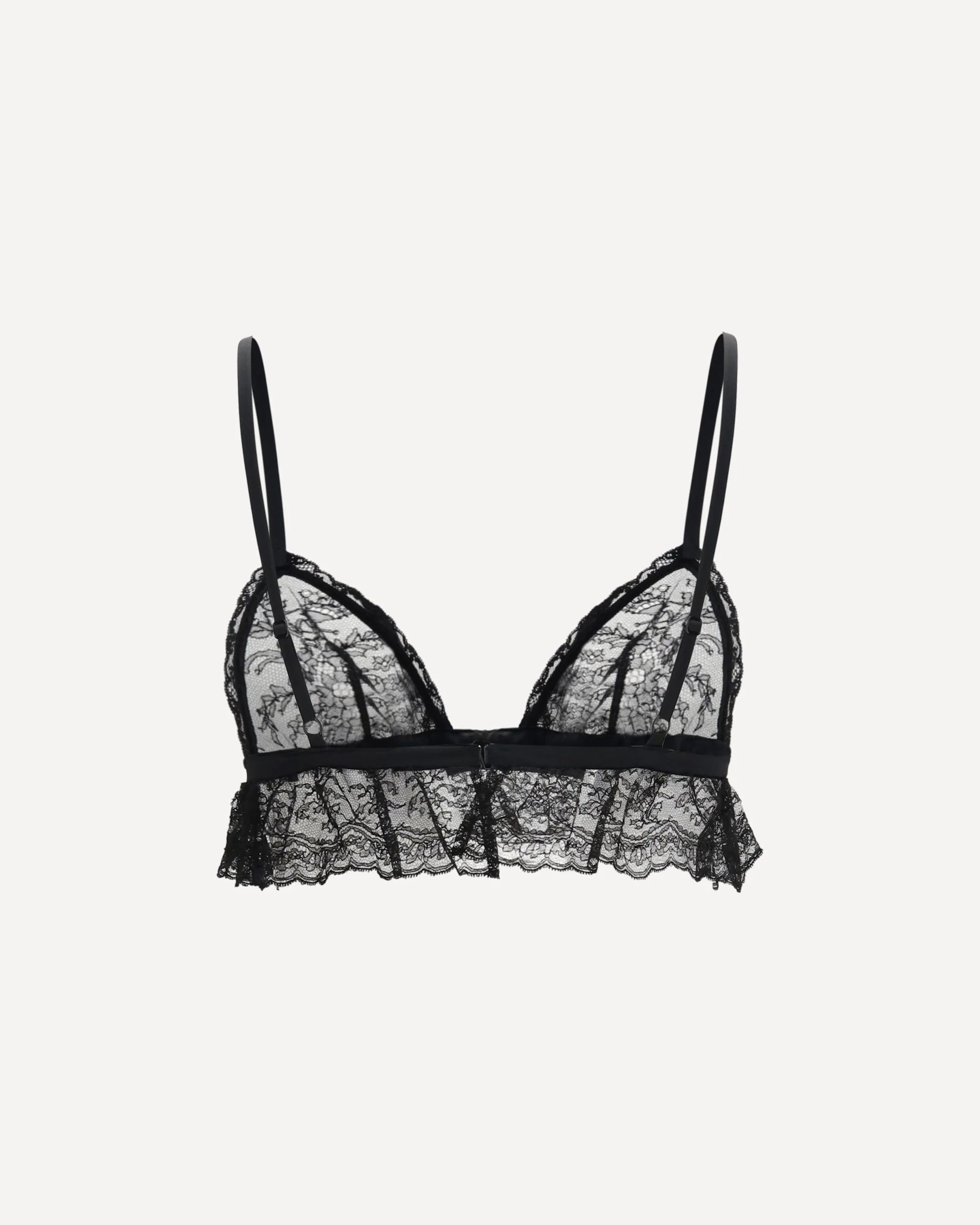 Wireless lace Bra - BLACK | Cheap Luxury Handbags Store,