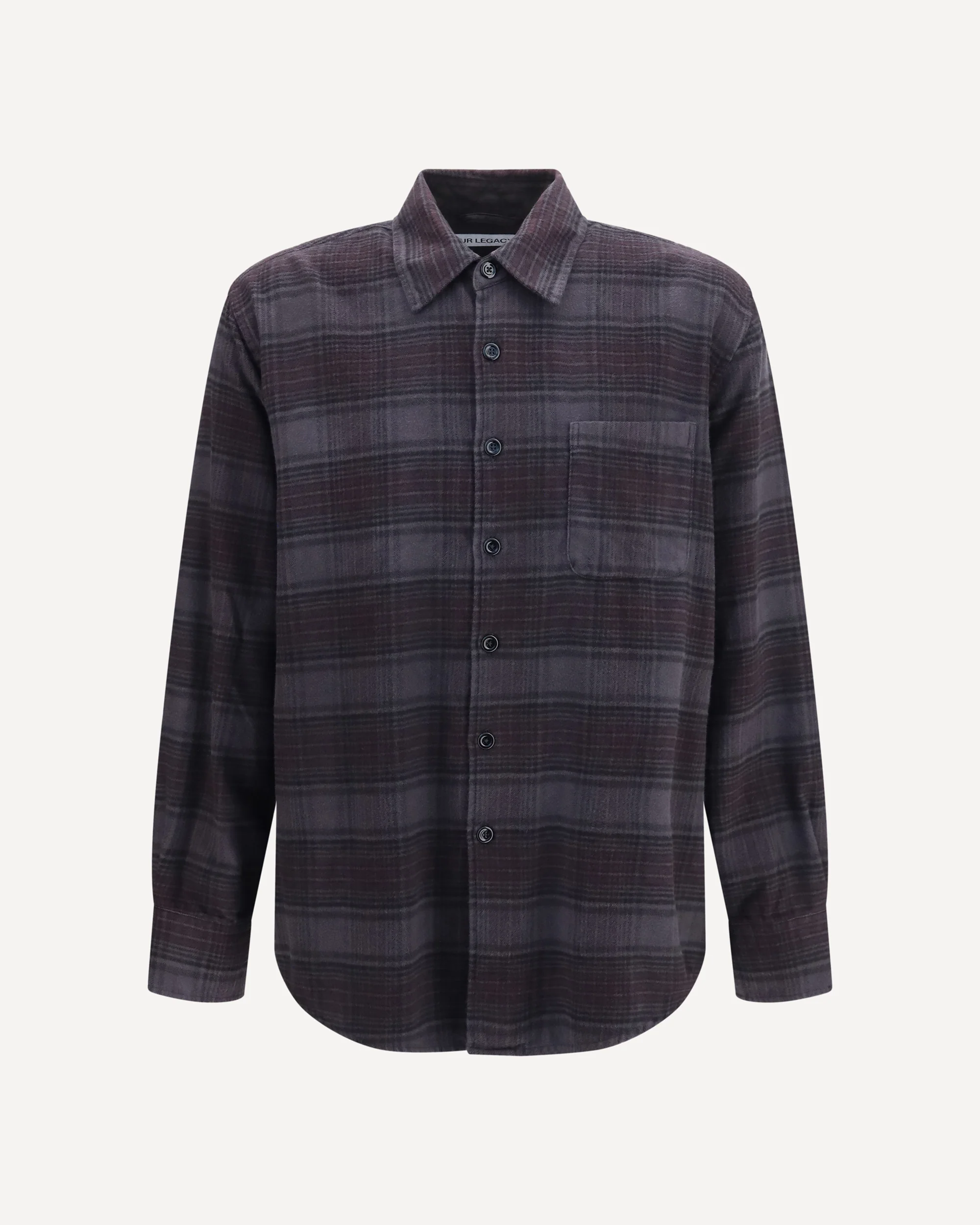 Above checked Shirt - GREY | Cheap Luxury Handbags Store,