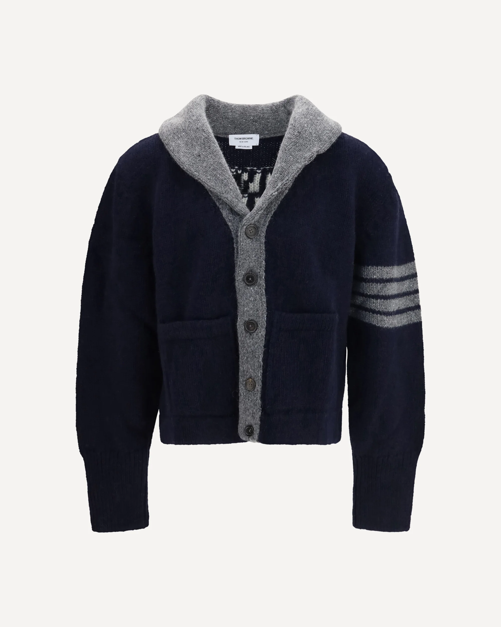 Browne 65 Hooded jersey Cardigan - BLUE | Cheap Luxury Handbags Store,