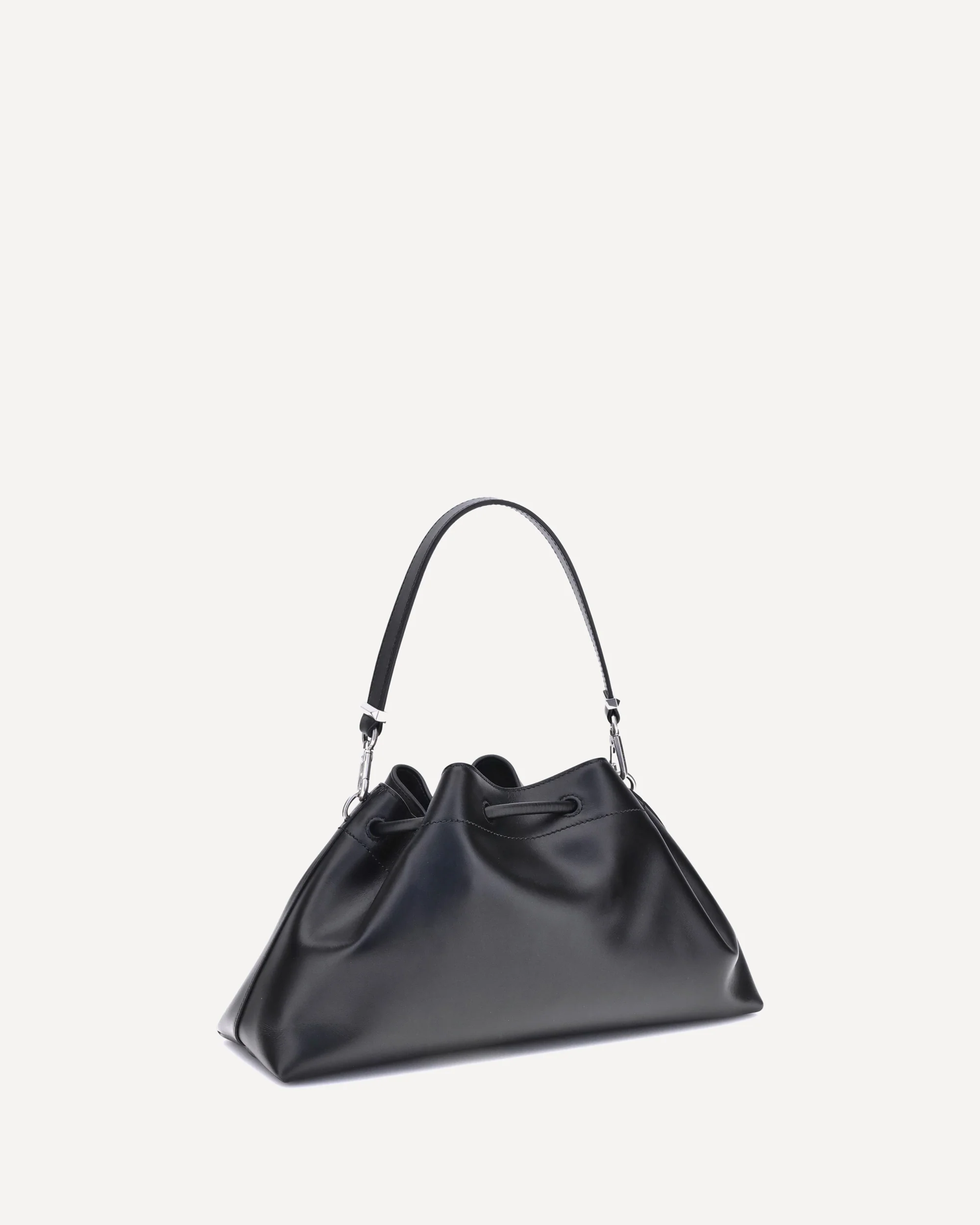 Cinch Shoulder Bag - BLACK | Cheap Luxury Handbags Store,