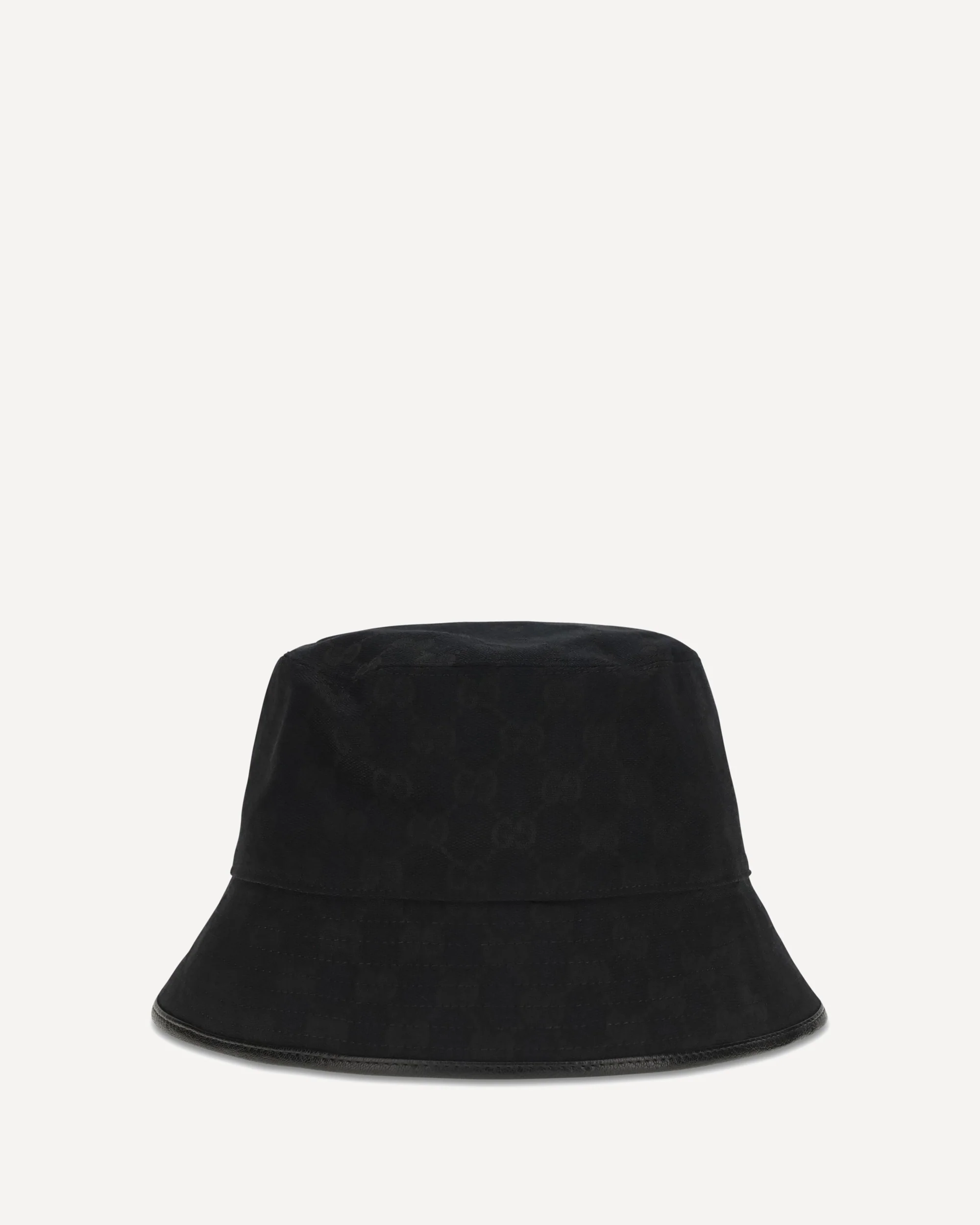 GG cotton canvas Bucket Hat - BLACK | Cheap Luxury Handbags Store,