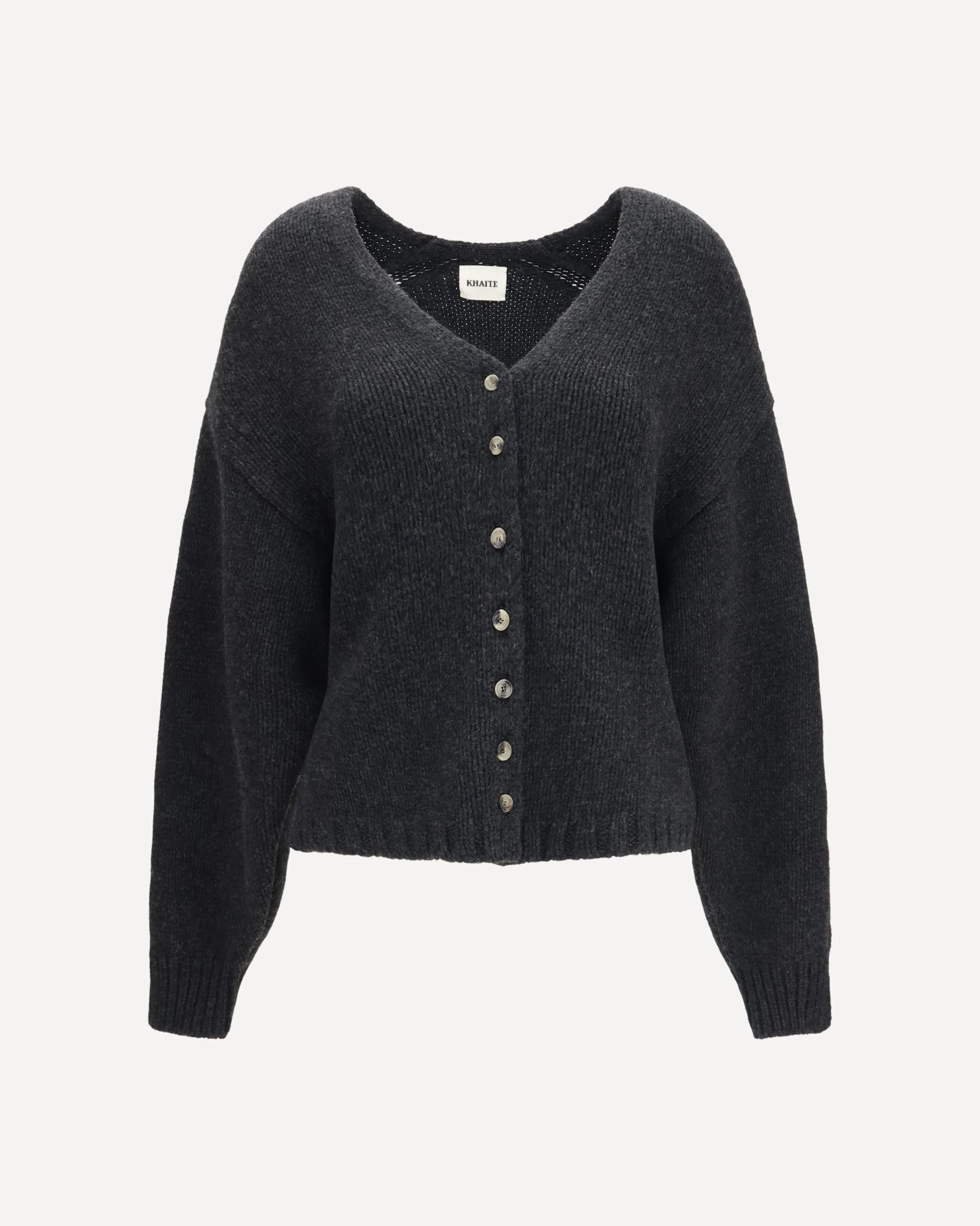 Axel V-Neck Cardigan - GREY | Cheap Luxury Handbags Store,