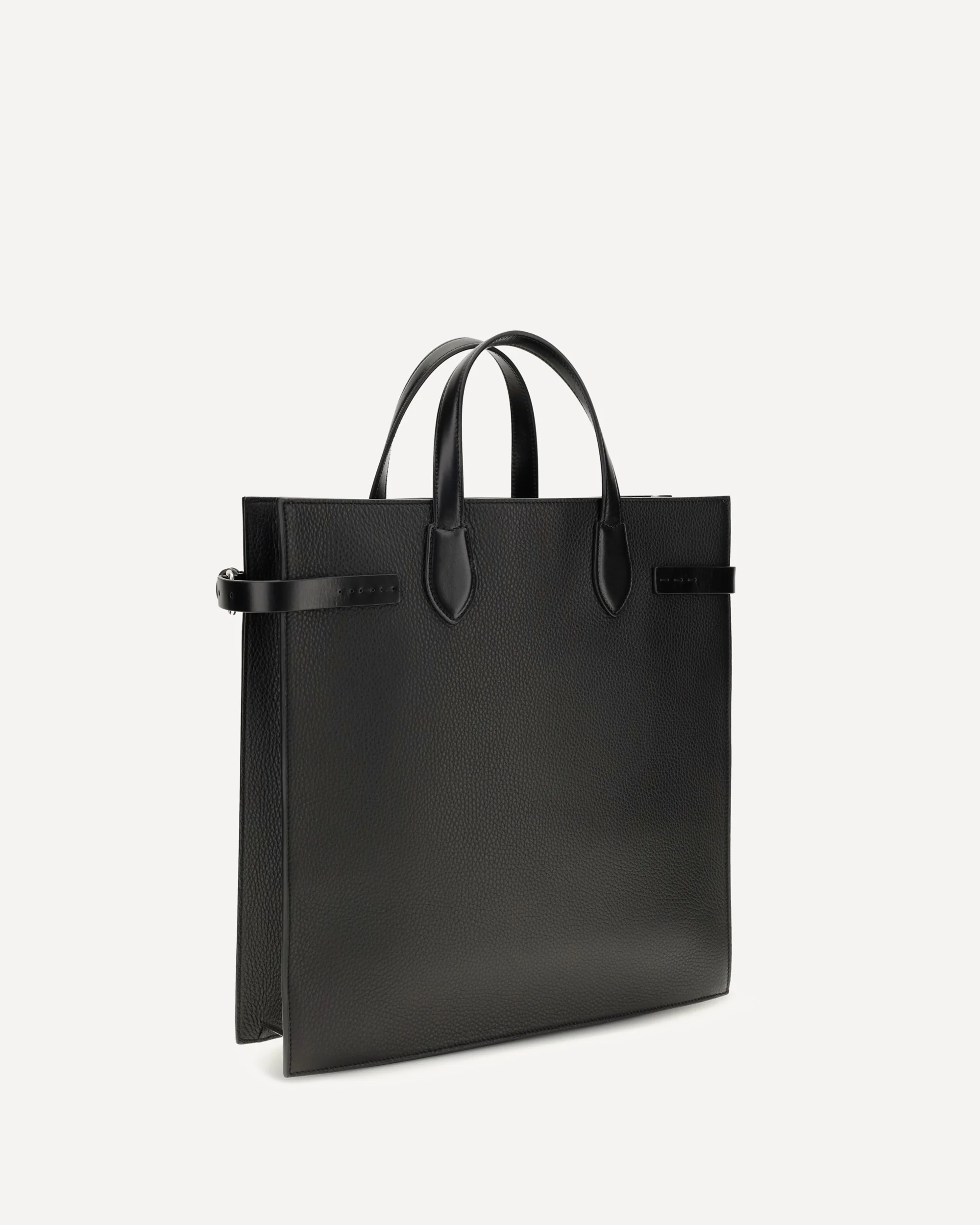 Medium Antibes grained leather Shopping Bag - BLACK | Cheap Luxury Handbags Store,