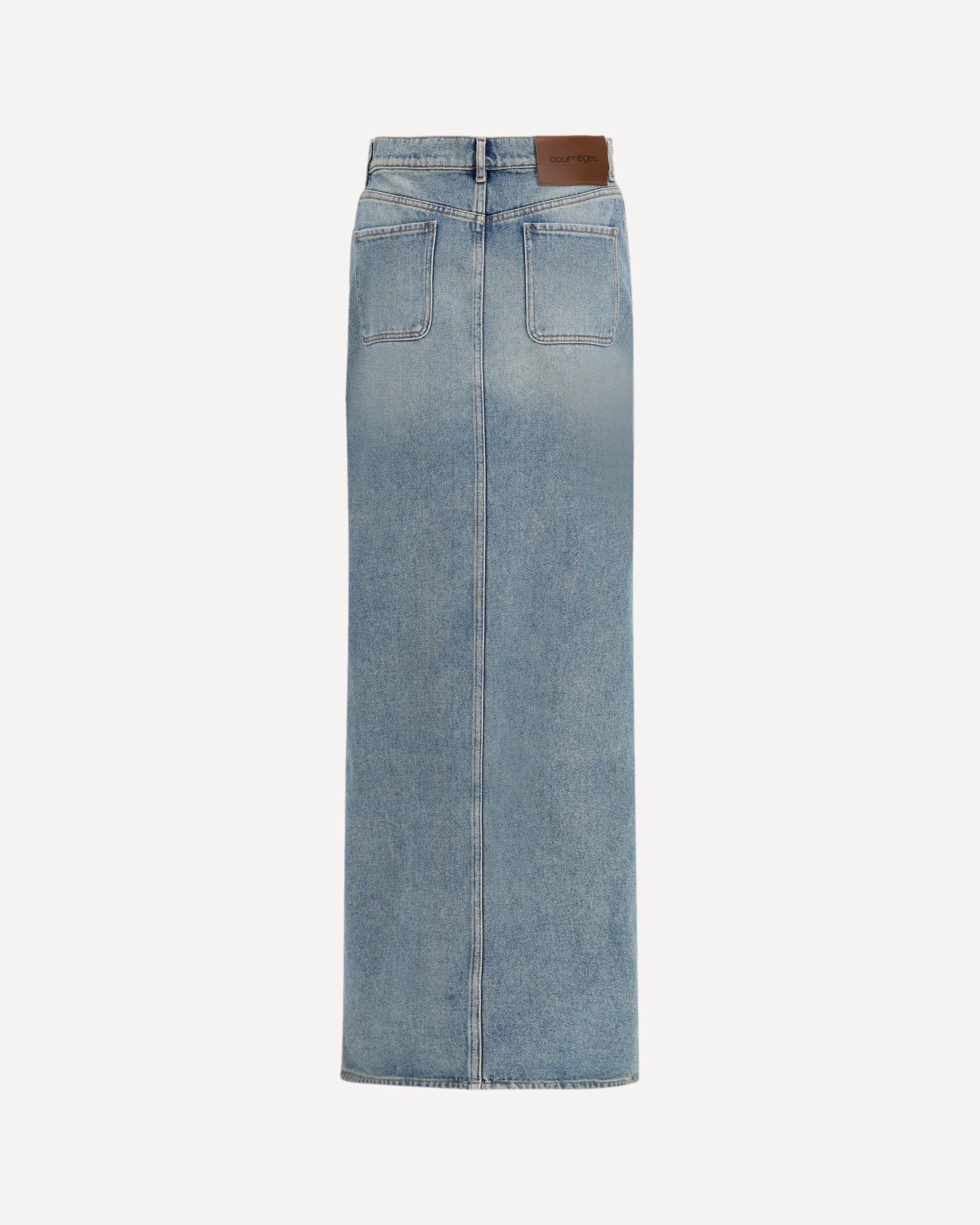 Denim circle Skirt - LIGHT BLUE | Cheap Luxury Handbags Store,