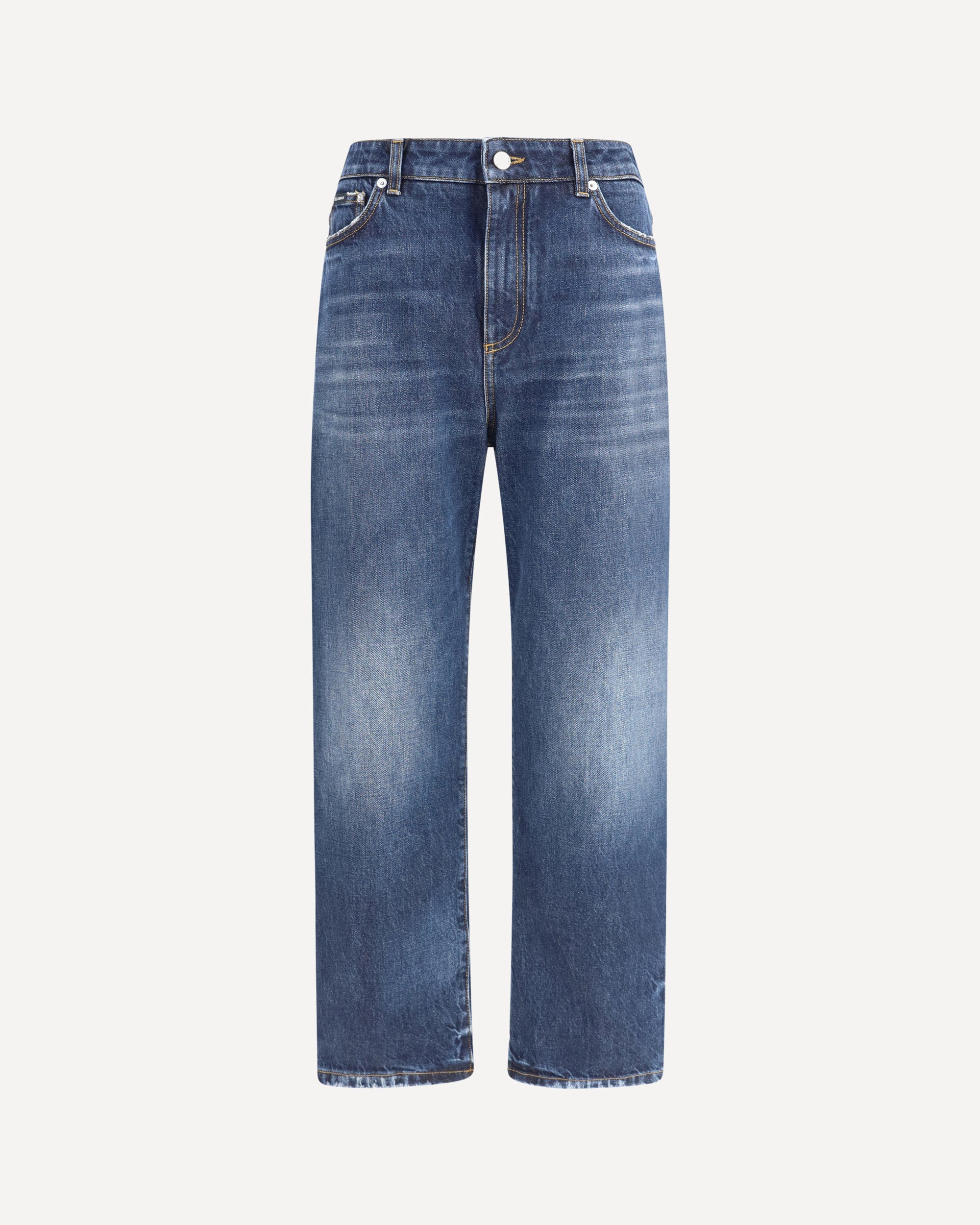 Boyfriend Jeans - BLUE | Cheap Luxury Handbags Store,