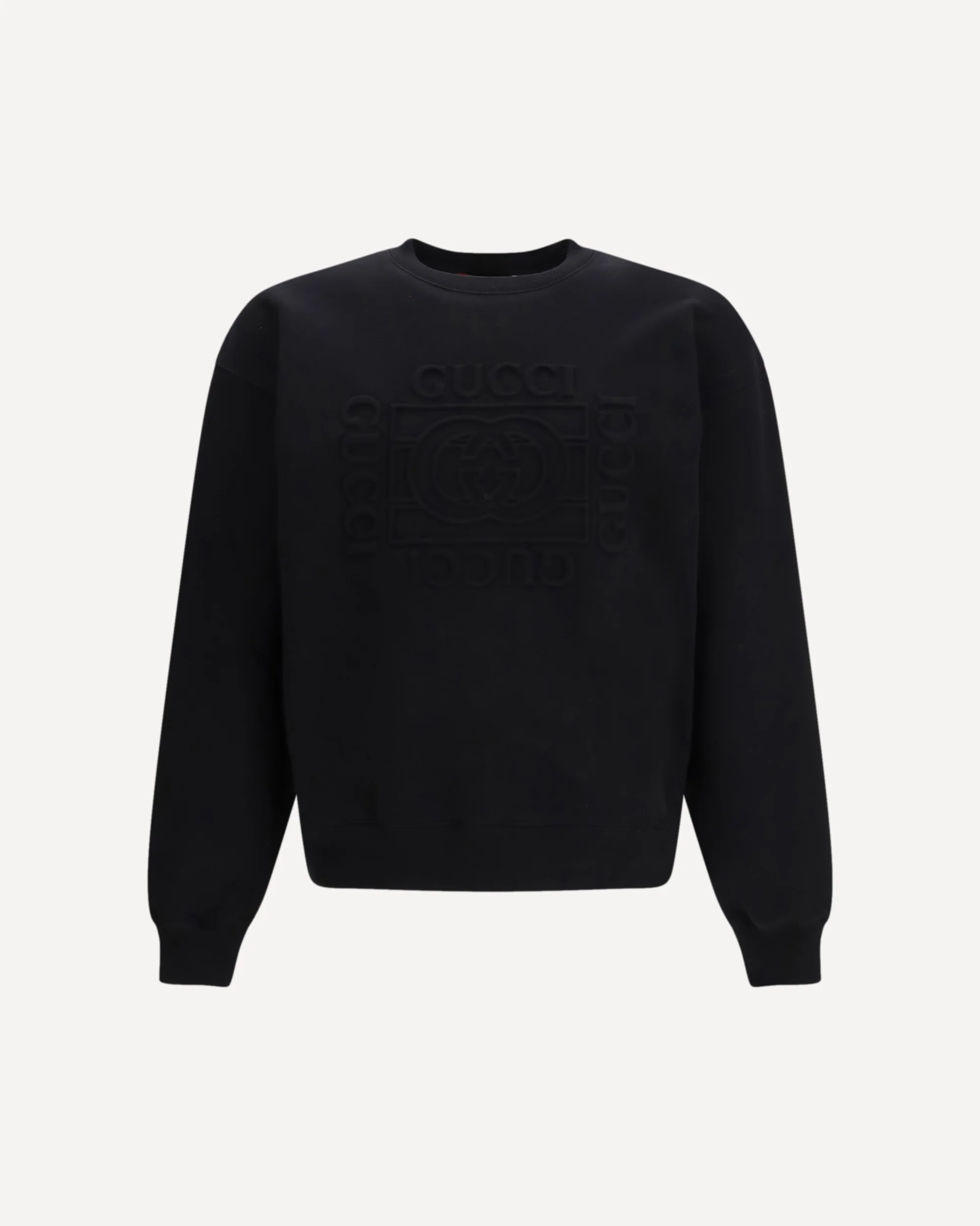 Cotton Sweatshirt - BLACK | Cheap Luxury Handbags Store,