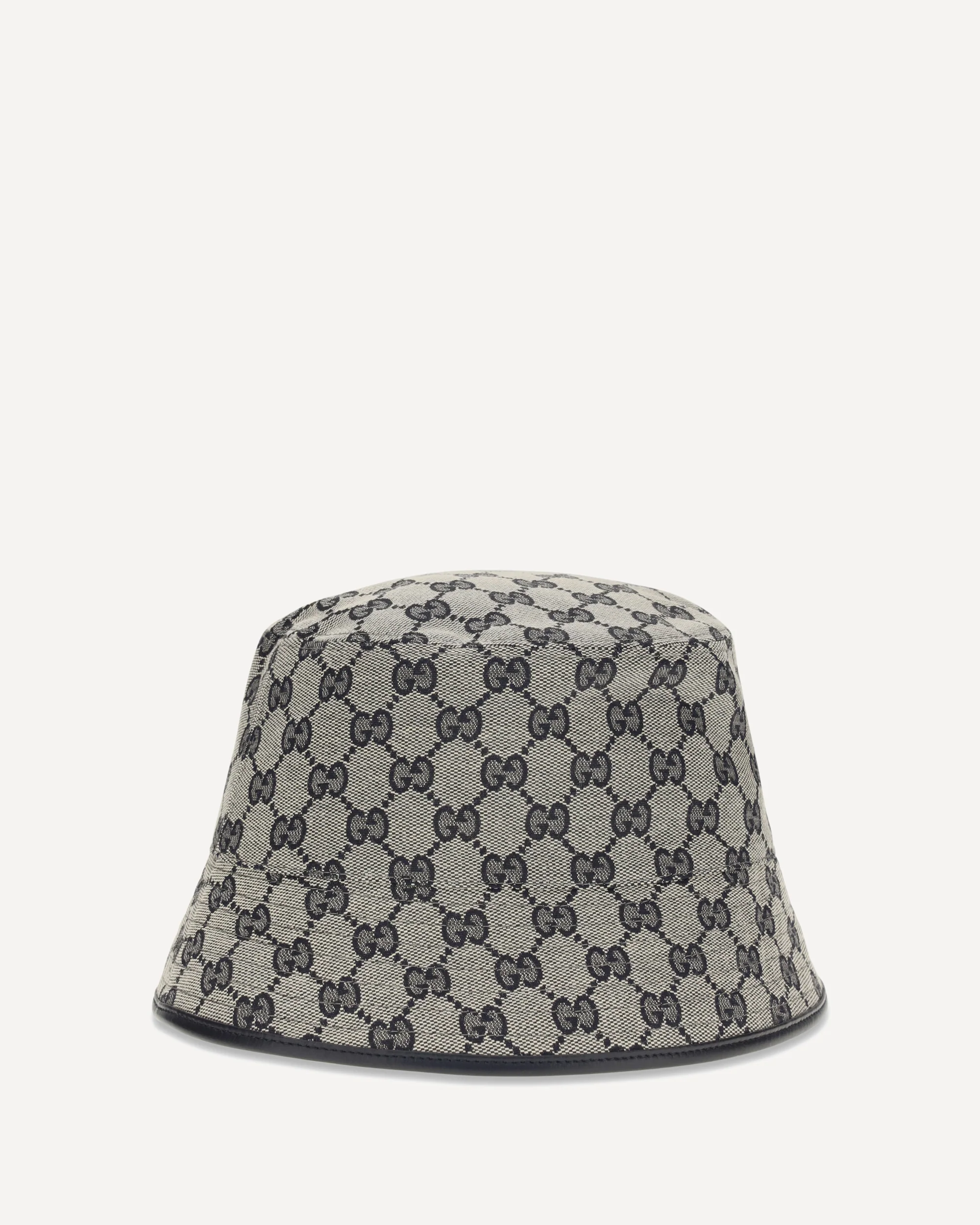 GG cotton canvas Bucket Hat - GREY | Cheap Luxury Handbags Store,