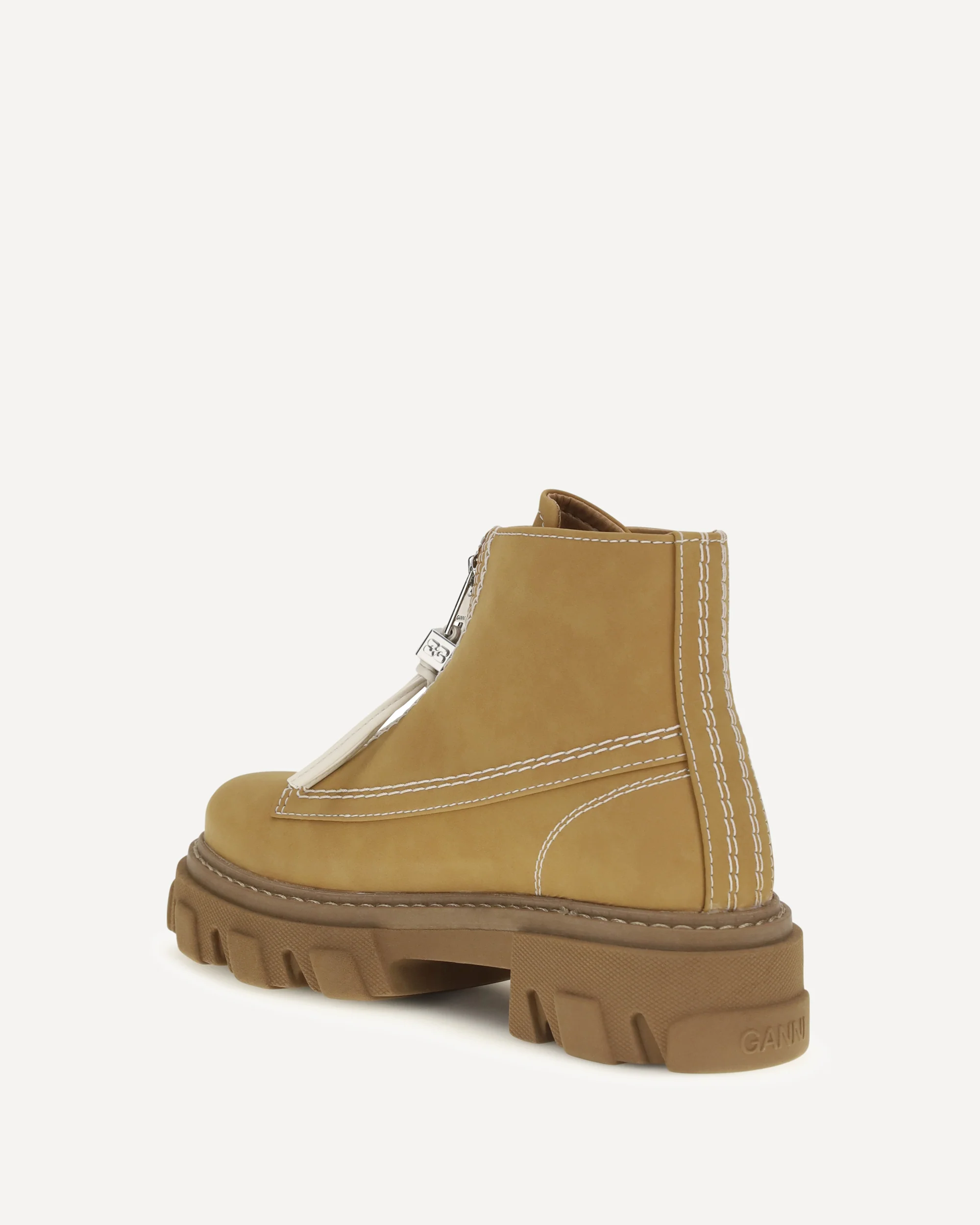 Cleated Boots - BEIGE | Cheap Luxury Handbags Store,