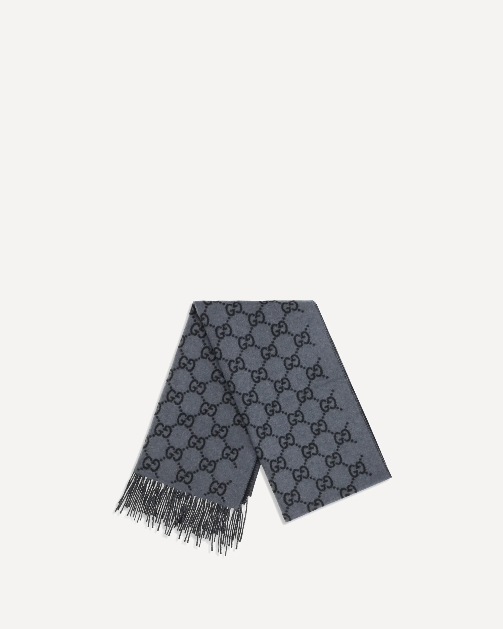 GG cashmere Scarf - BLUE | Cheap Luxury Handbags Store,