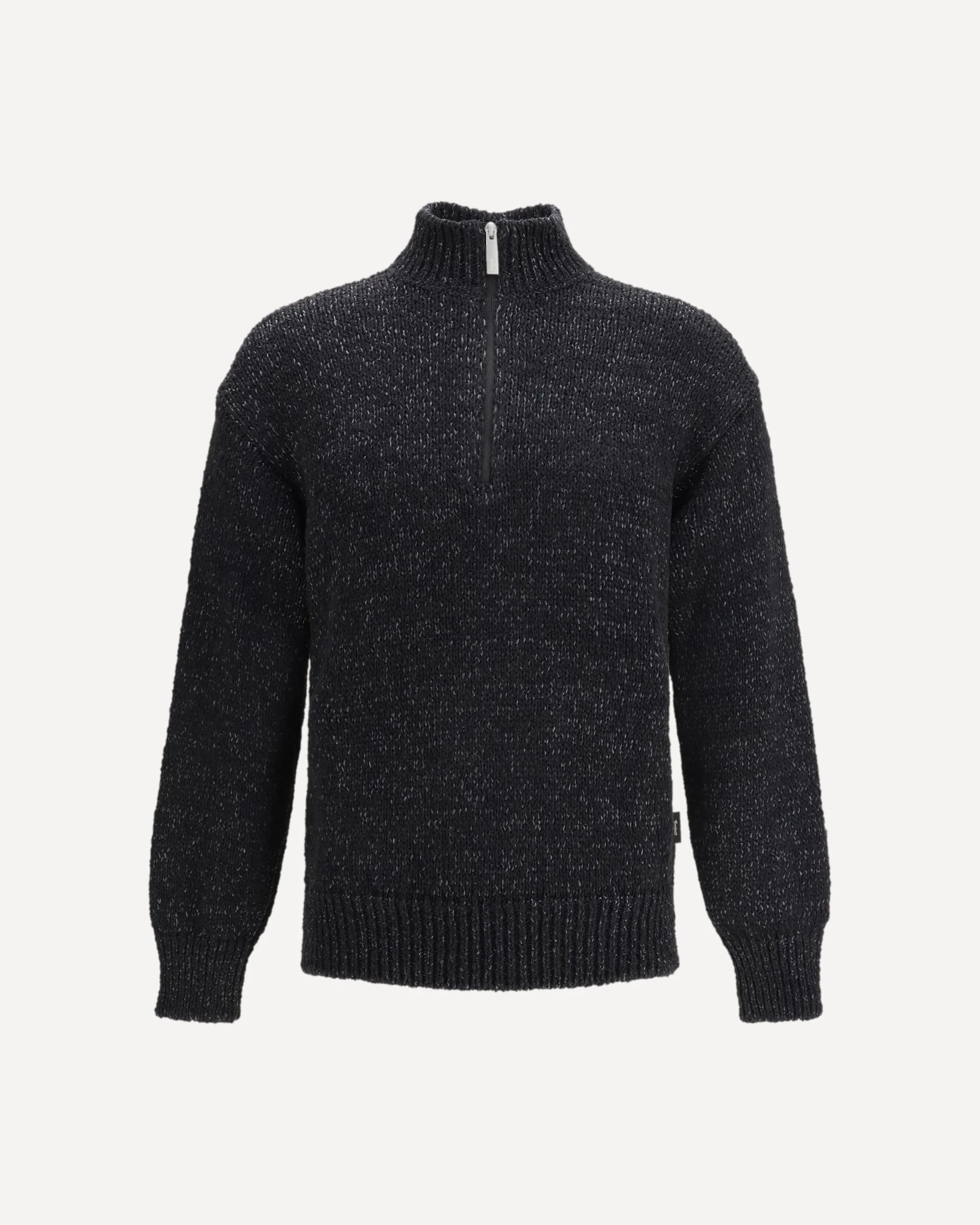 Cotton Sweater - BLACK | Cheap Luxury Handbags Store,