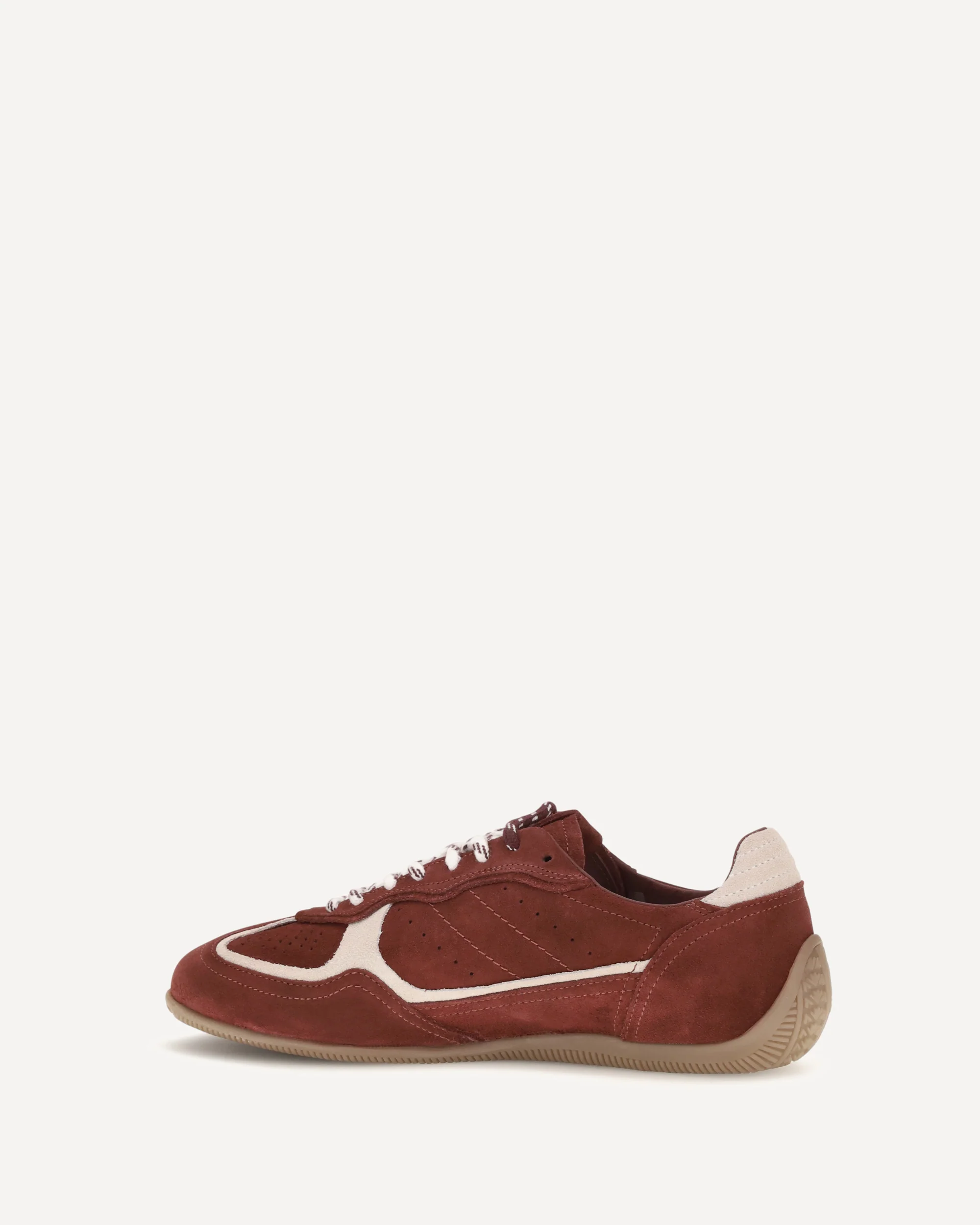 TB.91 suede leather Sneakers - BORDEAUX | Cheap Luxury Handbags Store,