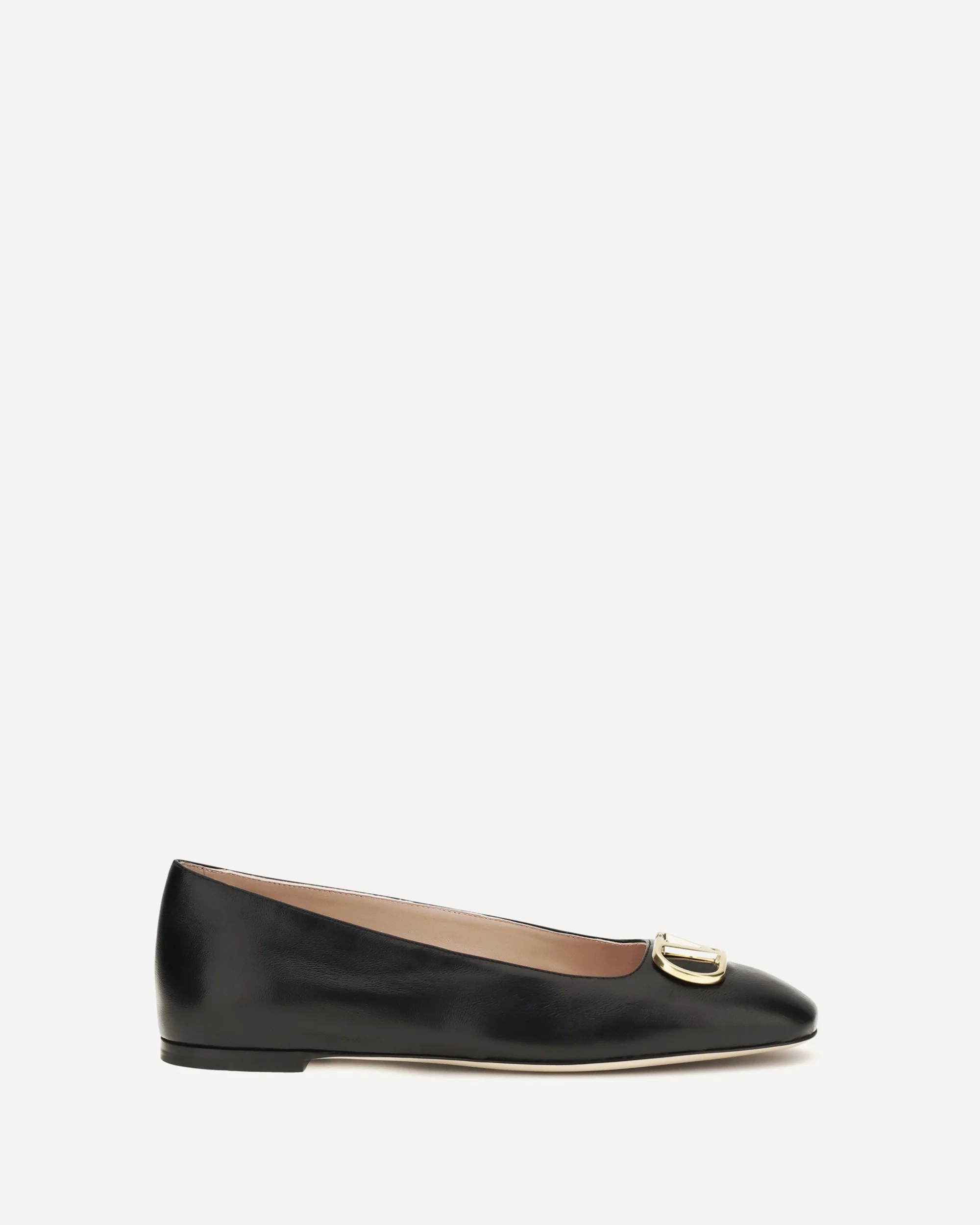 VLogo Signature Ballerinas - BLACK | Cheap Luxury Handbags Store,
