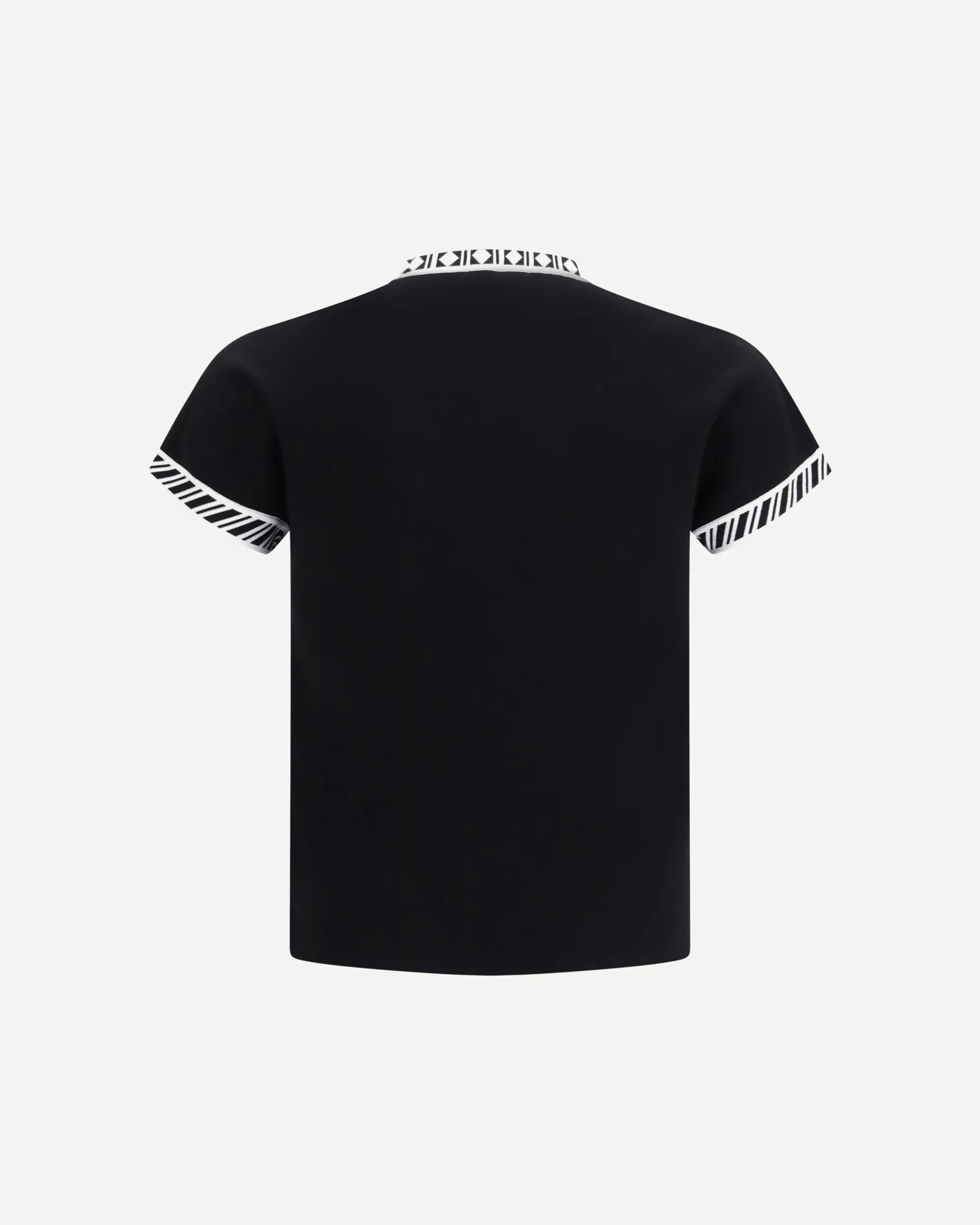 Knit T-shirt - BLACK | Cheap Luxury Handbags Store,