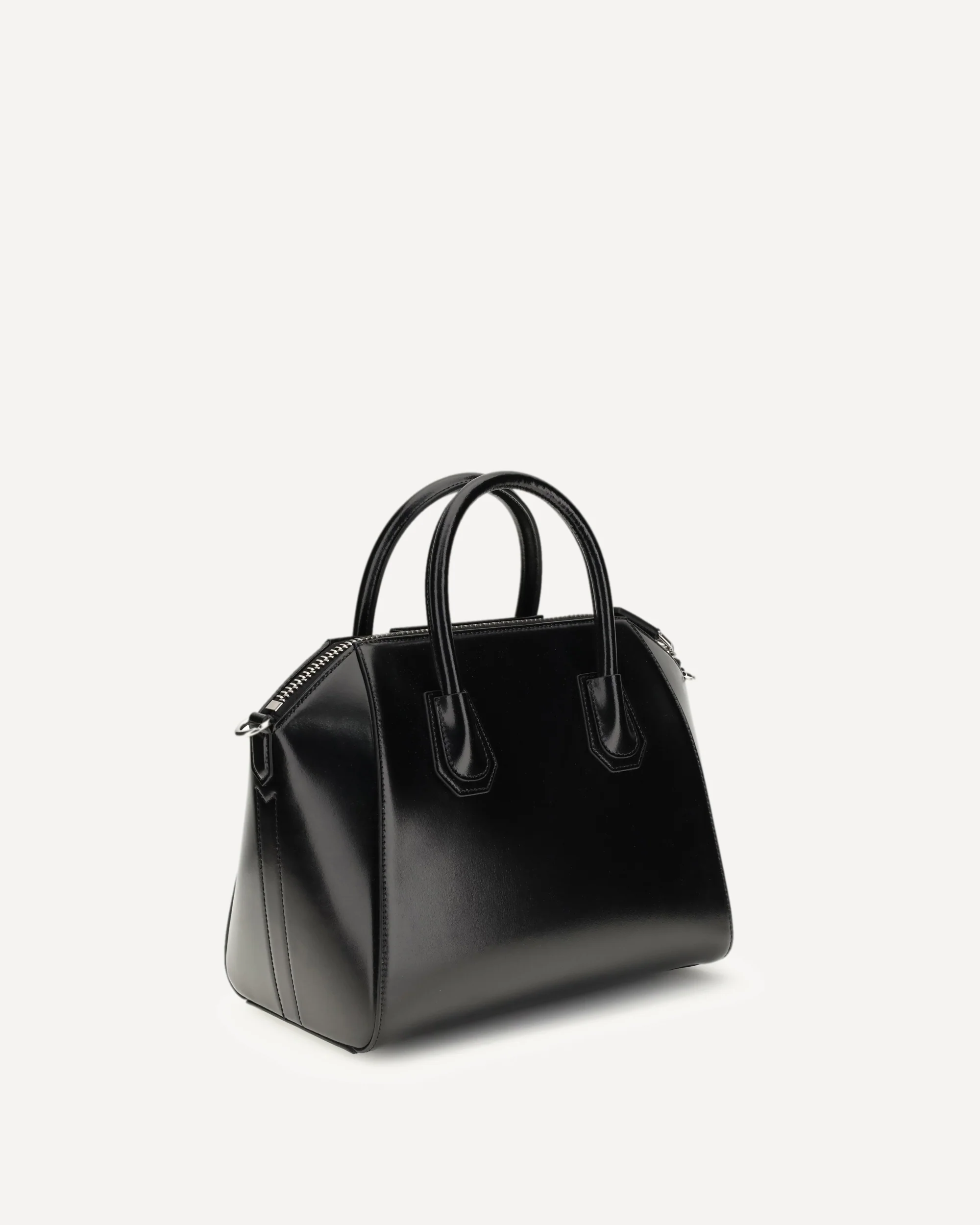 Antigona small leather Box Handbag - BLACK | Cheap Luxury Handbags Store,
