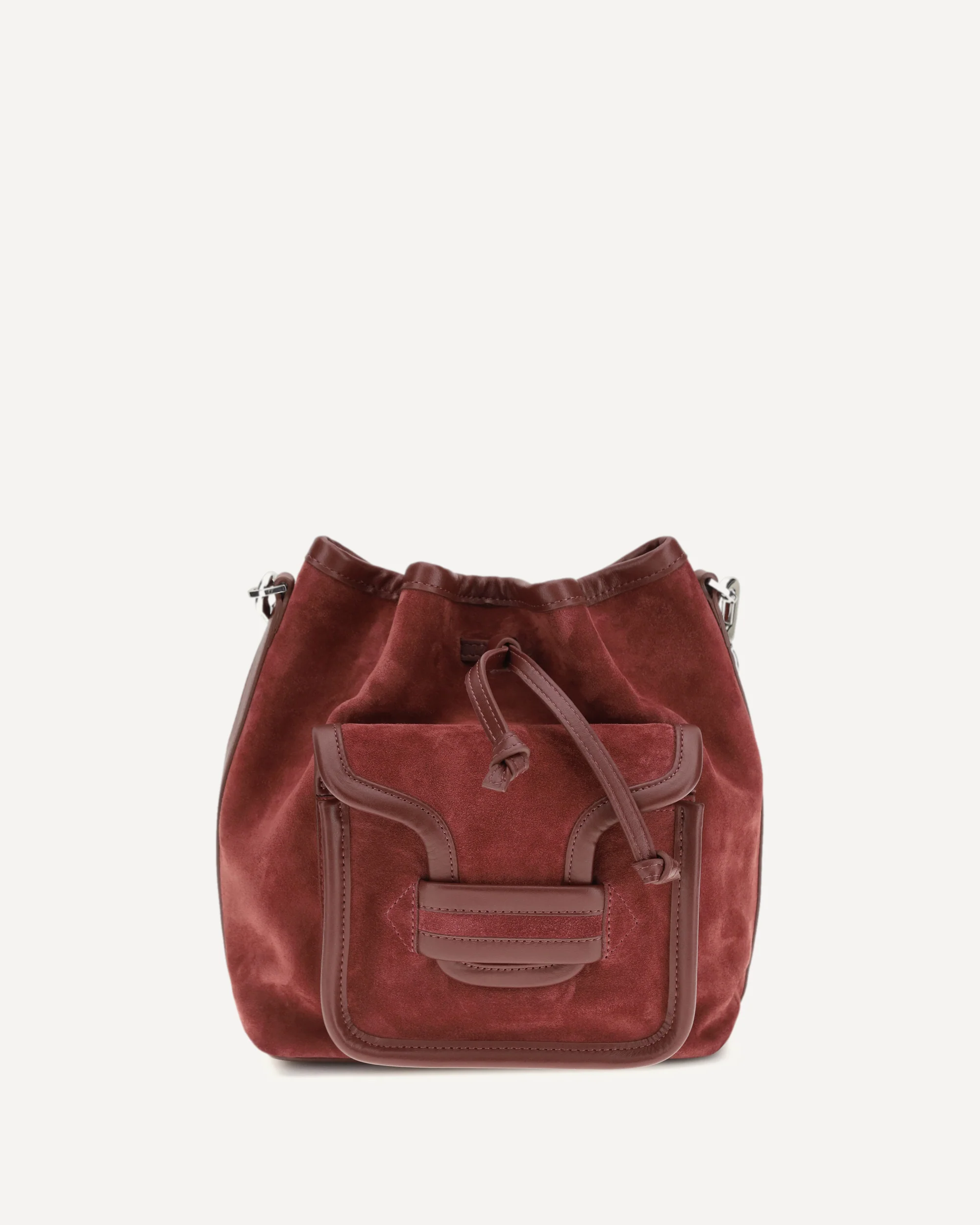 Alpha Bucket Bag - BORDEAUX | Cheap Luxury Handbags Store,