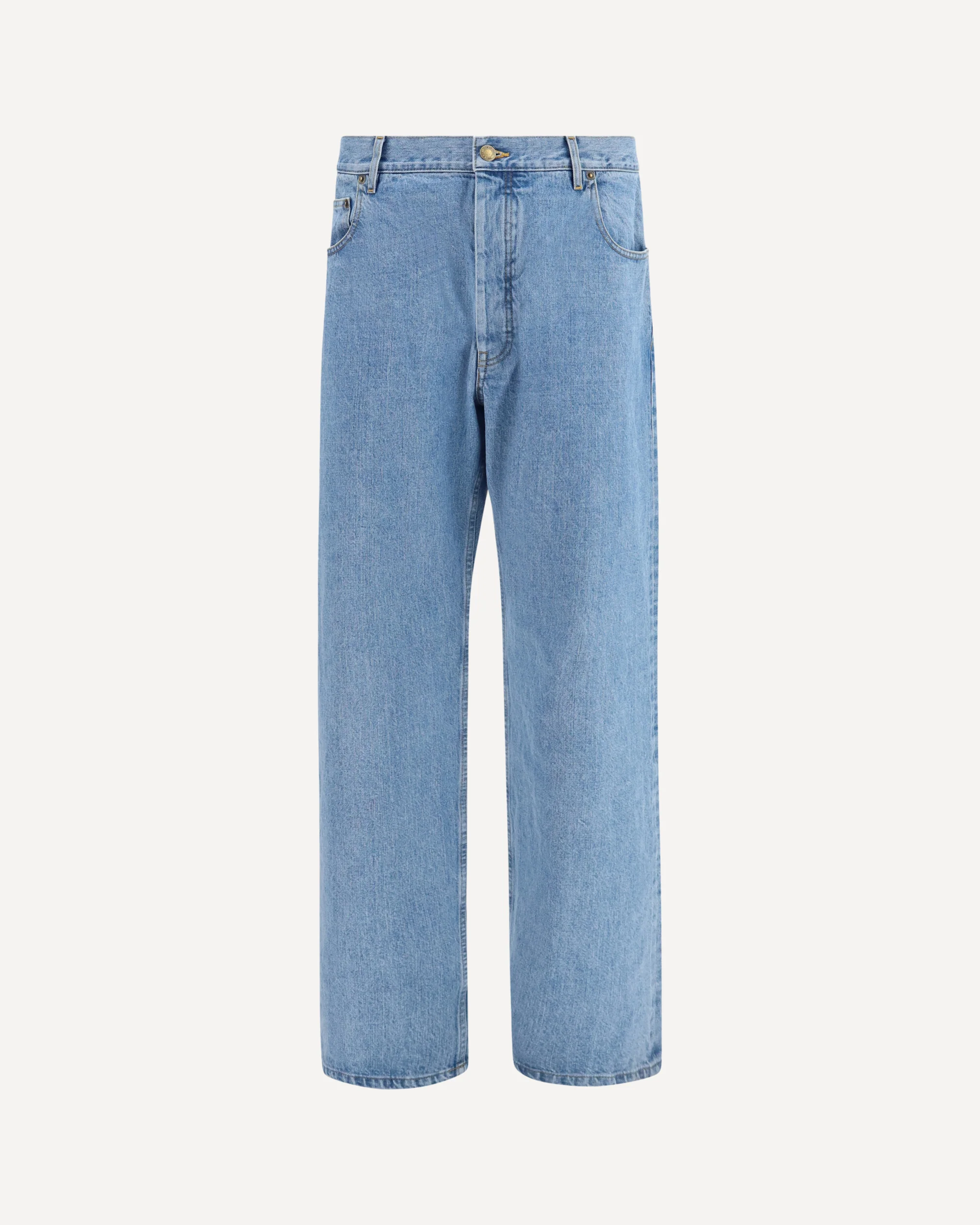 Japanese denim Jeans - LIGHT BLUE | Cheap Luxury Handbags Store,