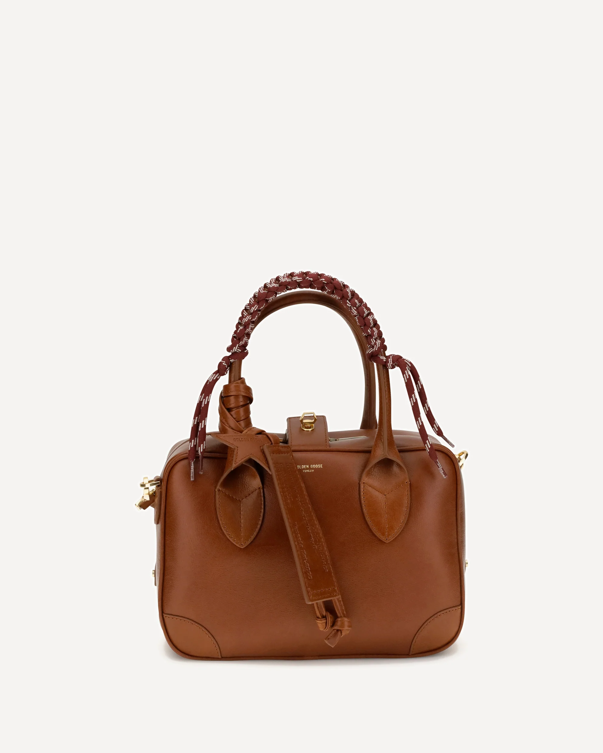 Vita leather Handbag - BROWN | Cheap Luxury Handbags Store,