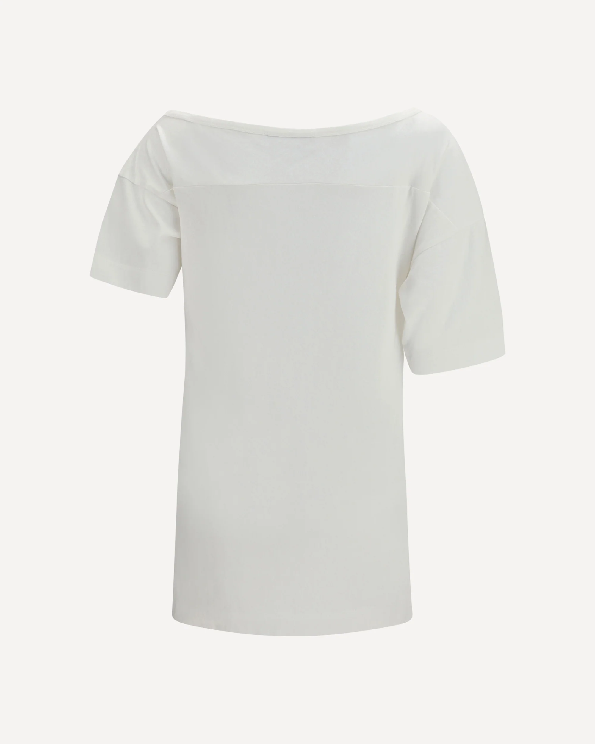 Slant T-shirt with Cybernetic Demon print - WHITE | Cheap Luxury Handbags Store,