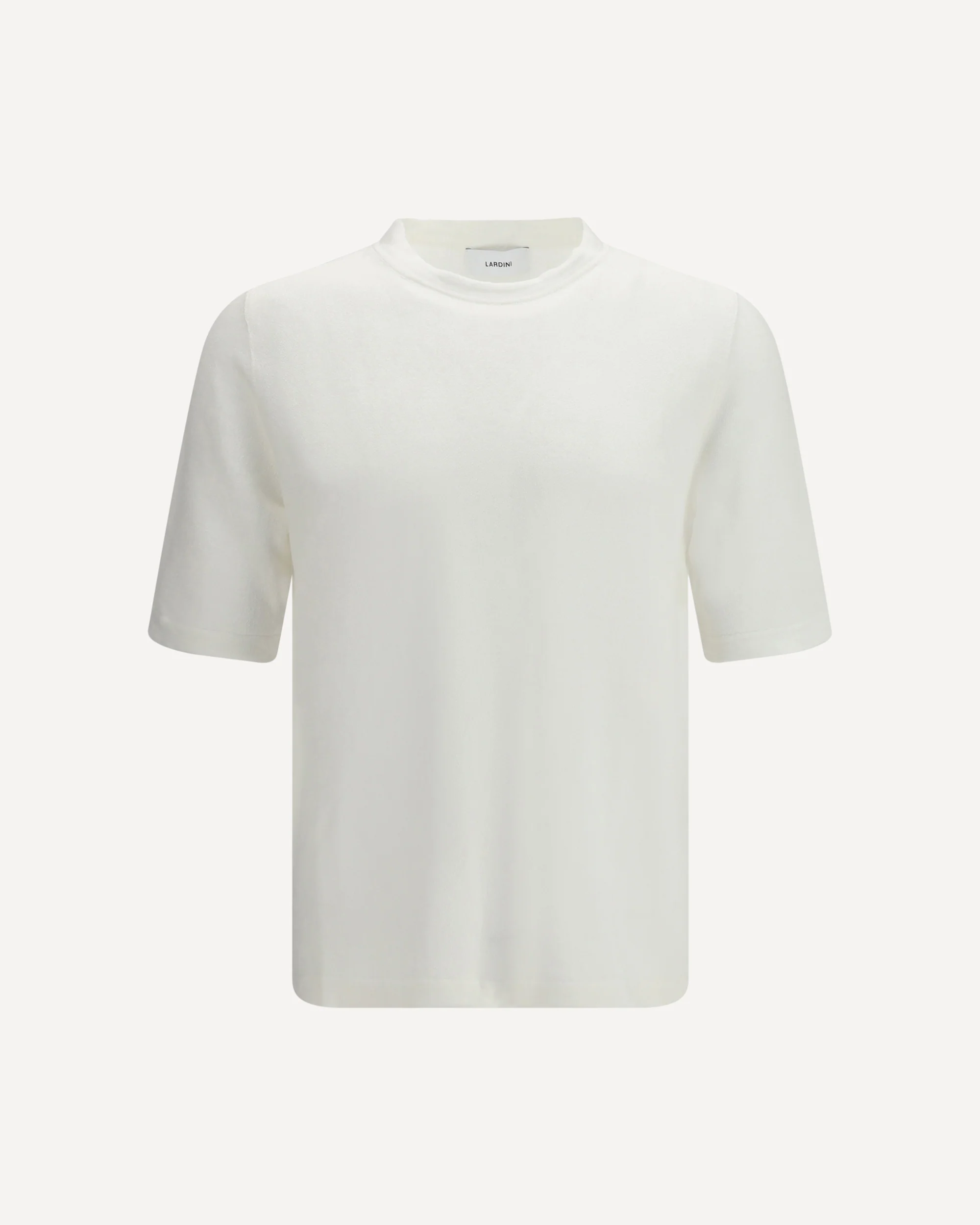Linen and cotton knit T-shirt - WHITE | Cheap Luxury Handbags Store,