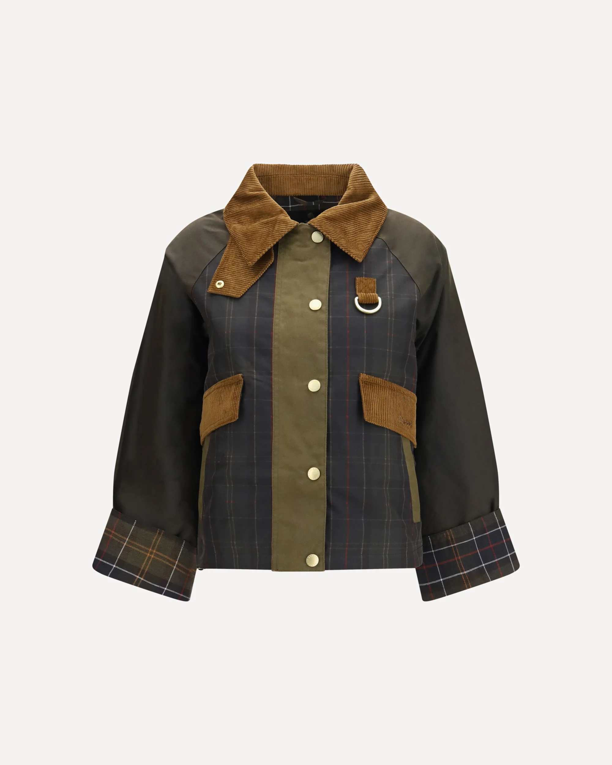 Irene Wax Jacket - BROWN | Cheap Luxury Handbags Store,