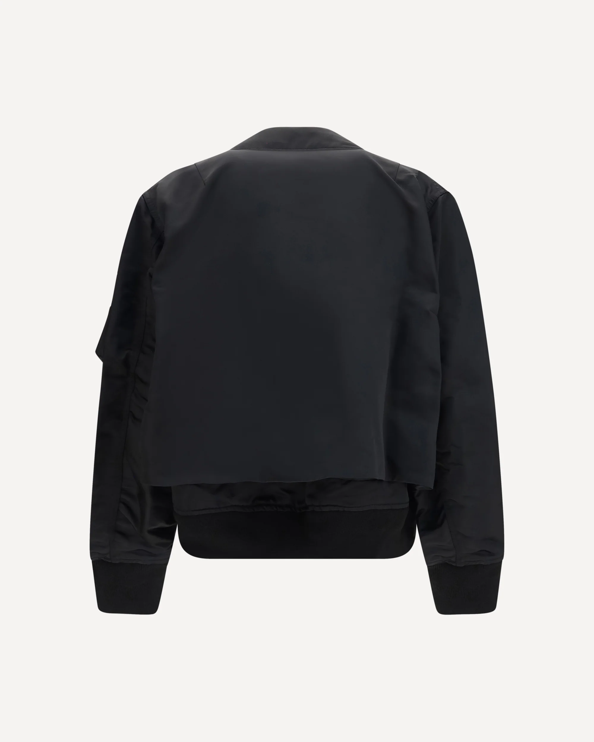Cotton chino and nylon twill double Jacket - BLACK | Cheap Luxury Handbags Store,