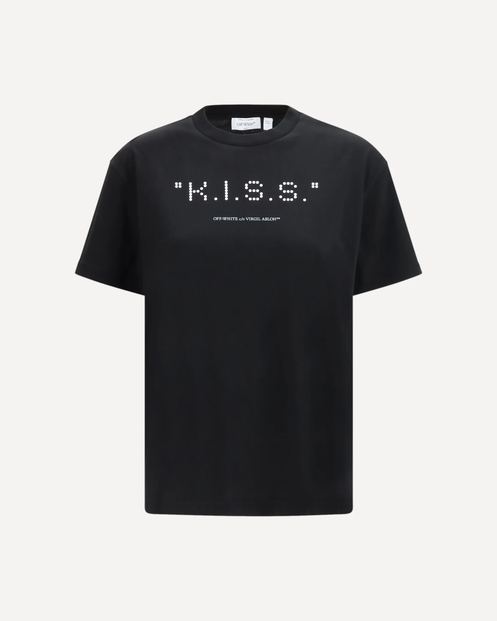 Kiss Quote T-shirt - BLACK | Cheap Luxury Handbags Store,