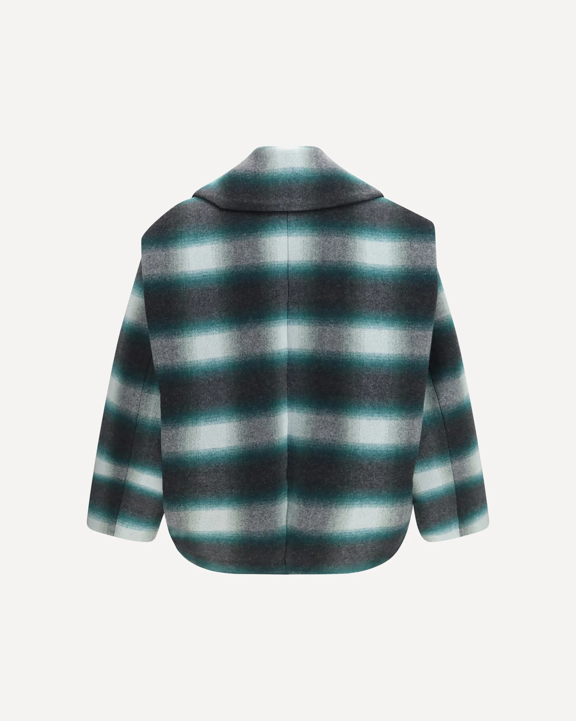 Workwear Cocoon Jacket - GREEN | Cheap Luxury Handbags Store,