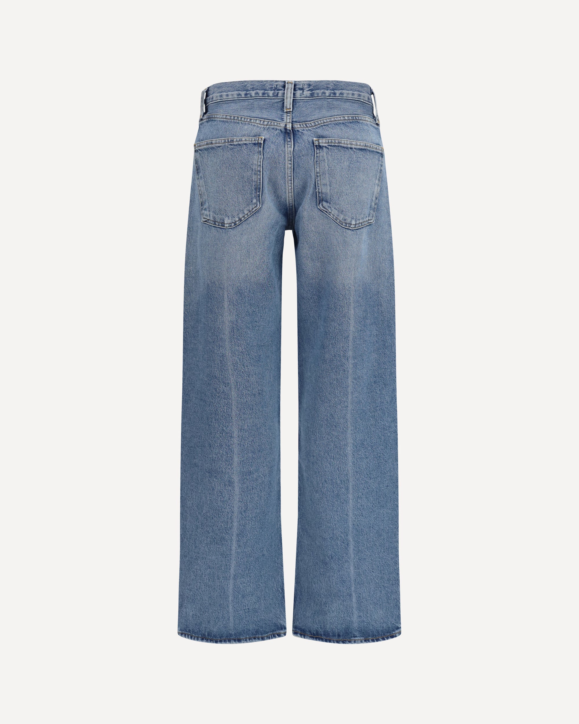 Wide-leg creased Jeans - LIGHT BLUE | Cheap Luxury Handbags Store,
