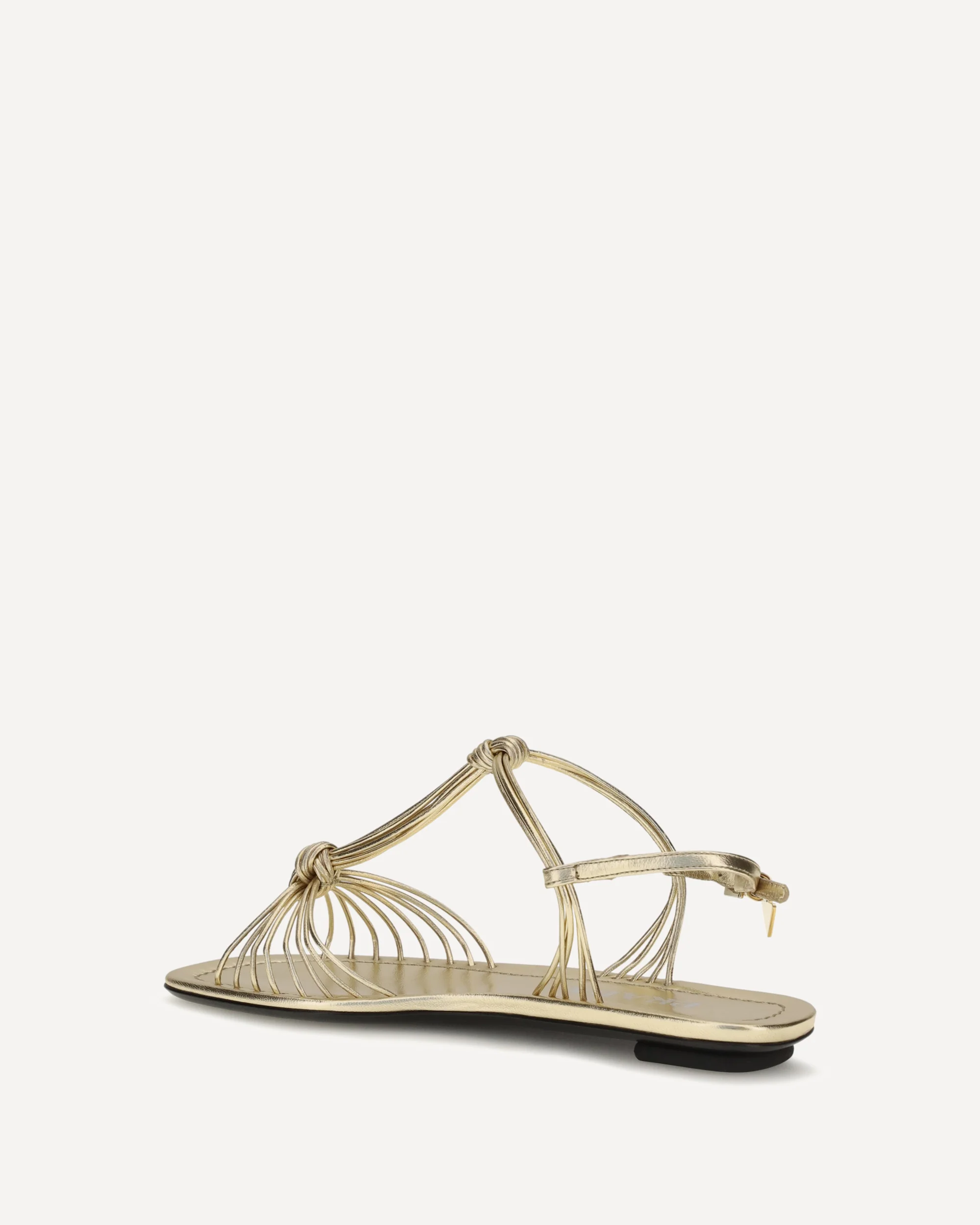 Mordoré nappa Sandals - GOLD | Cheap Luxury Handbags Store,