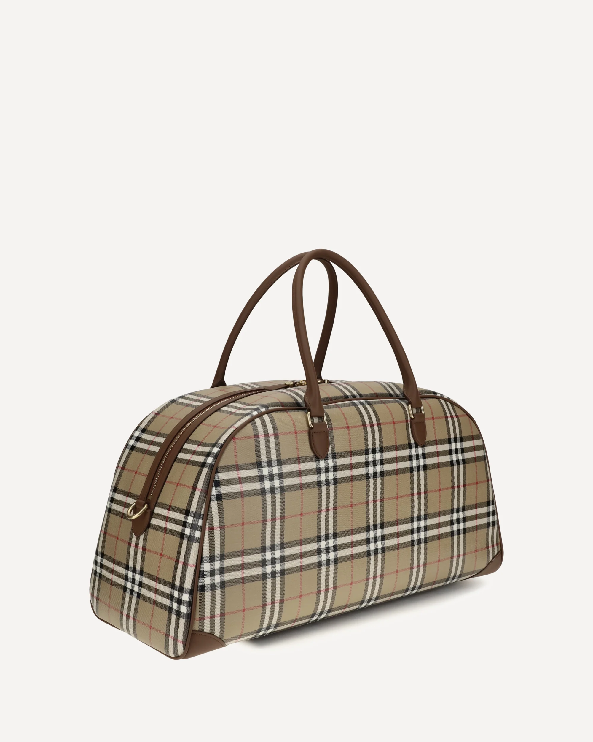 Check Travel Bag - BEIGE | Cheap Luxury Handbags Store,