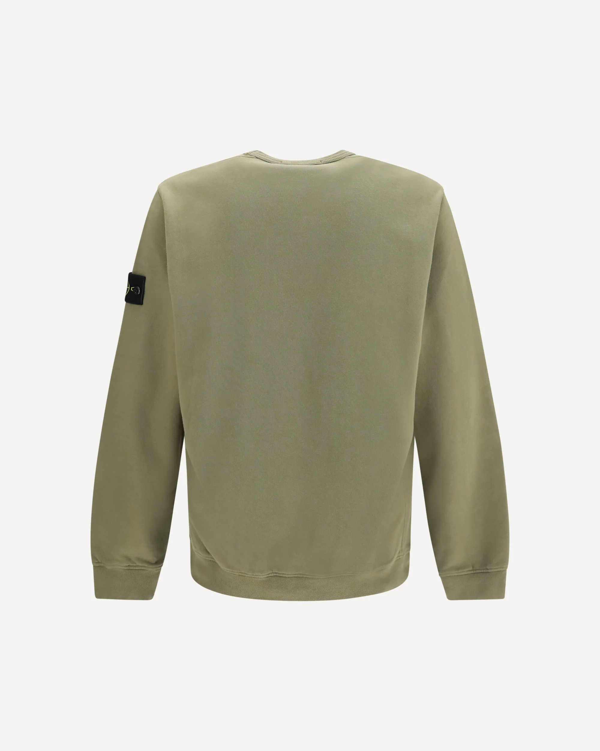 Crewneck cotton Sweatshirt - KHAKI  | Cheap Luxury Handbags Store,