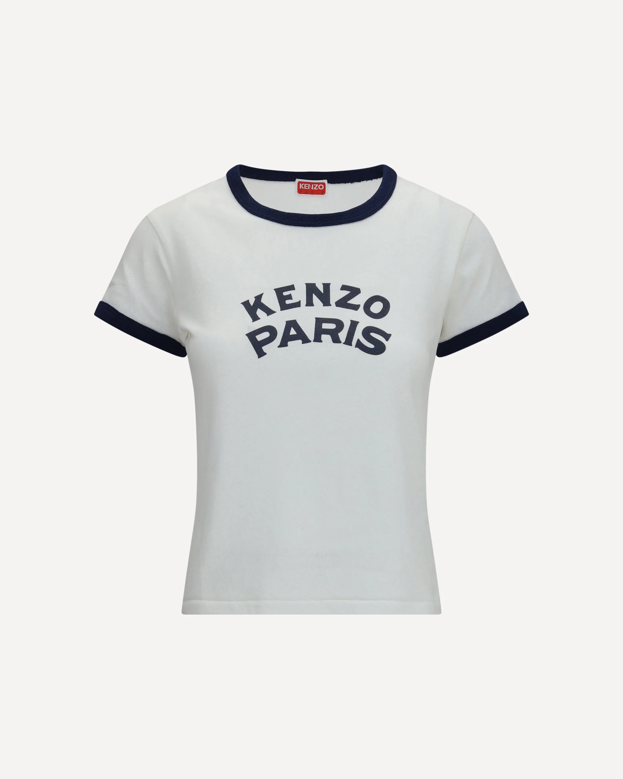 Kenzo Paris Emblem cotton T-shirt - WHITE | Cheap Luxury Handbags Store,