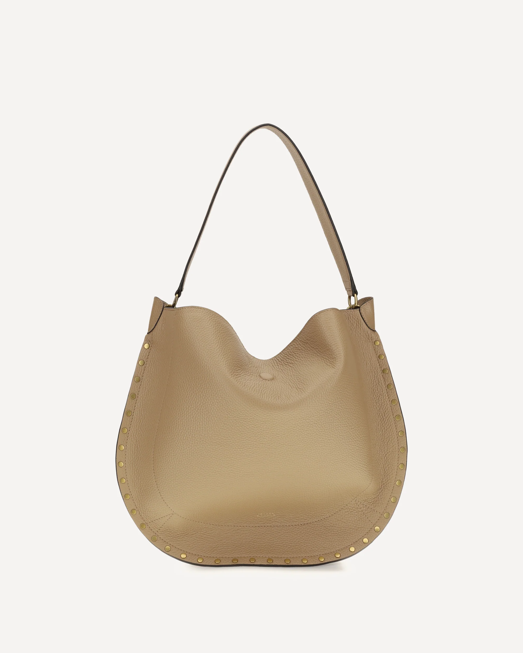 Oskan Hobo Shoulder Bag - BEIGE | Cheap Luxury Handbags Store,