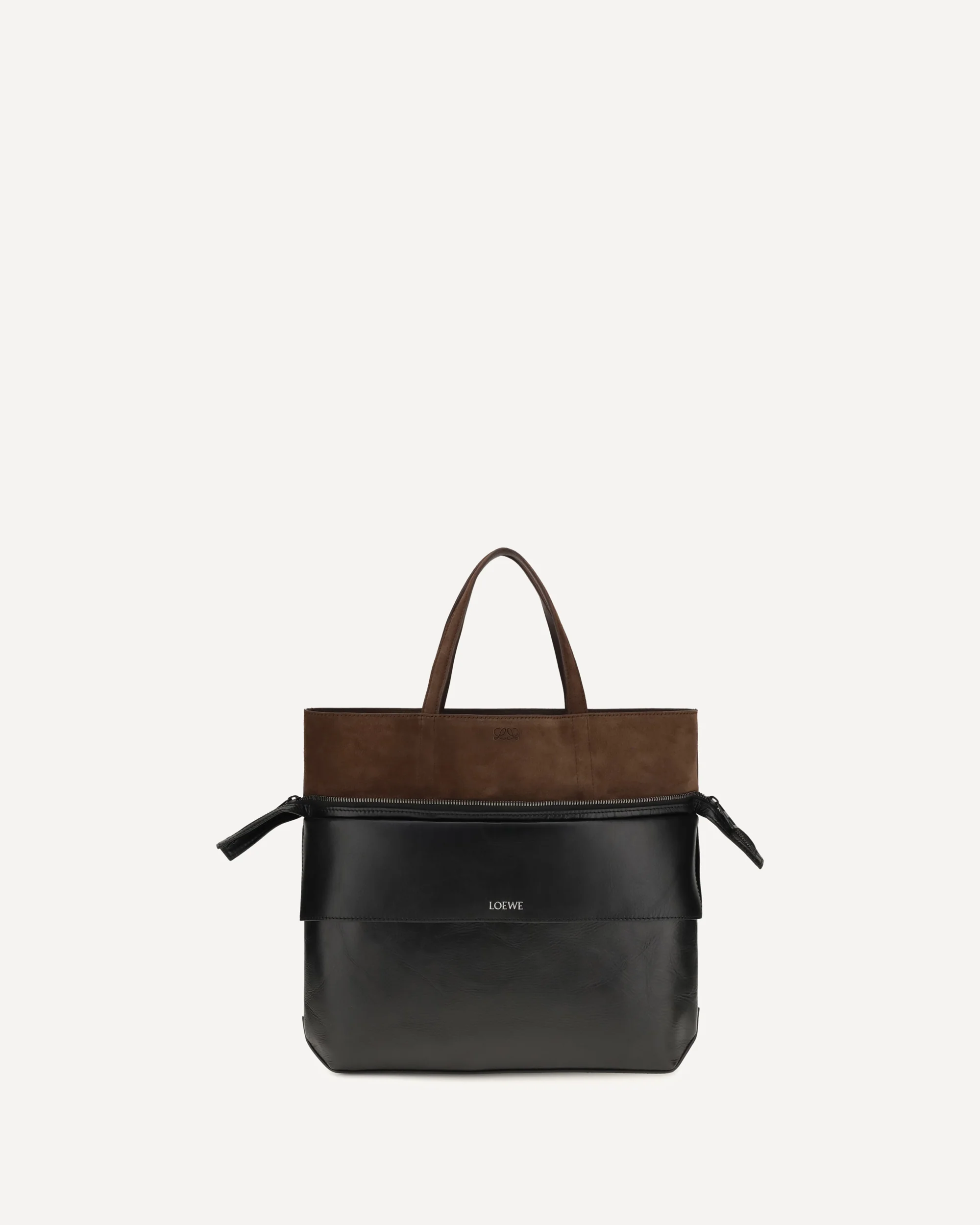 Small Switch Tote Bag in calfskin - BLACK | Cheap Luxury Handbags Store,