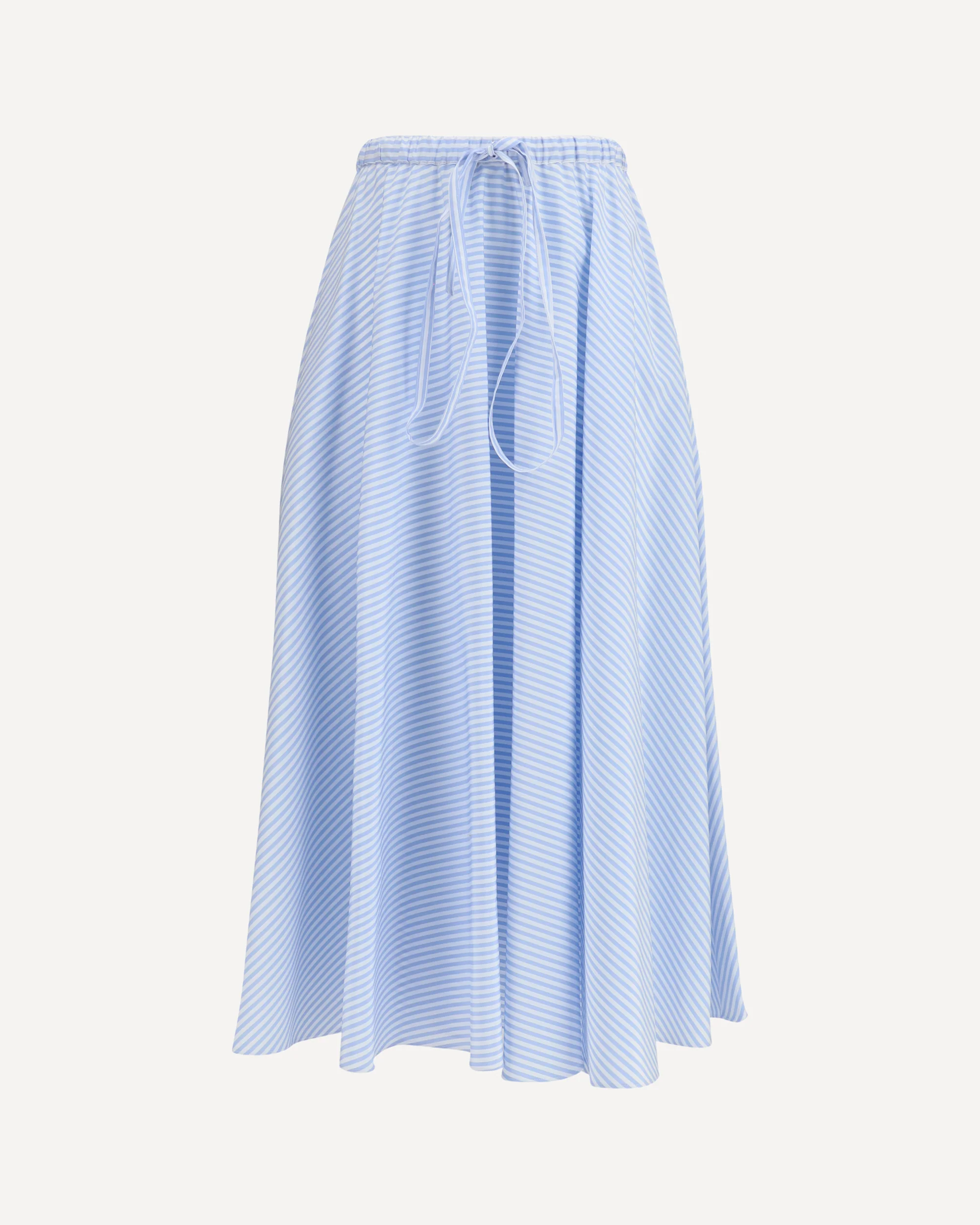Striped long Skirt Locorotondo - LIGHT BLUE | Cheap Luxury Handbags Store,