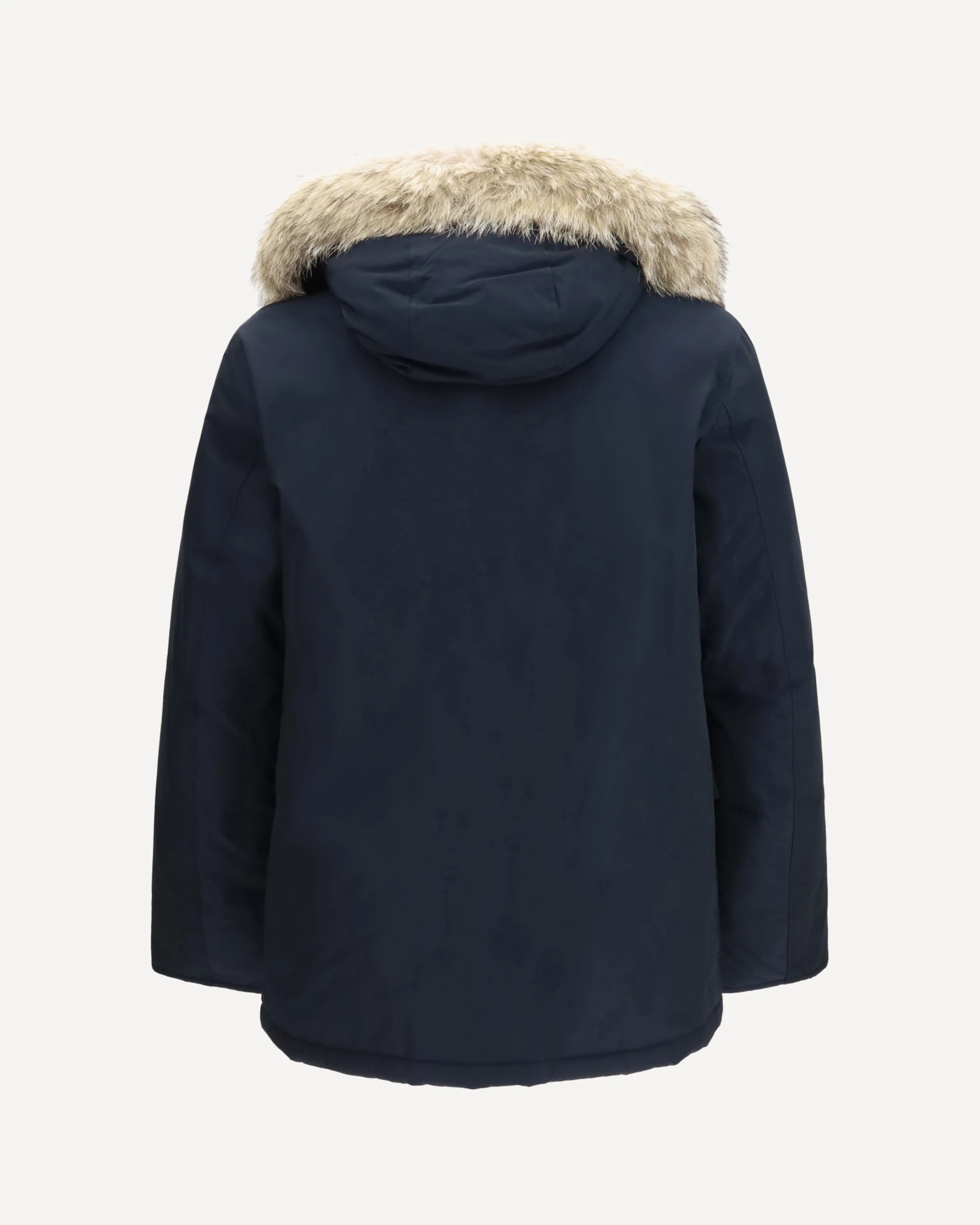 Arctic Ramar Cloth Parka with removable fur - BLUE | Cheap Luxury Handbags Store,