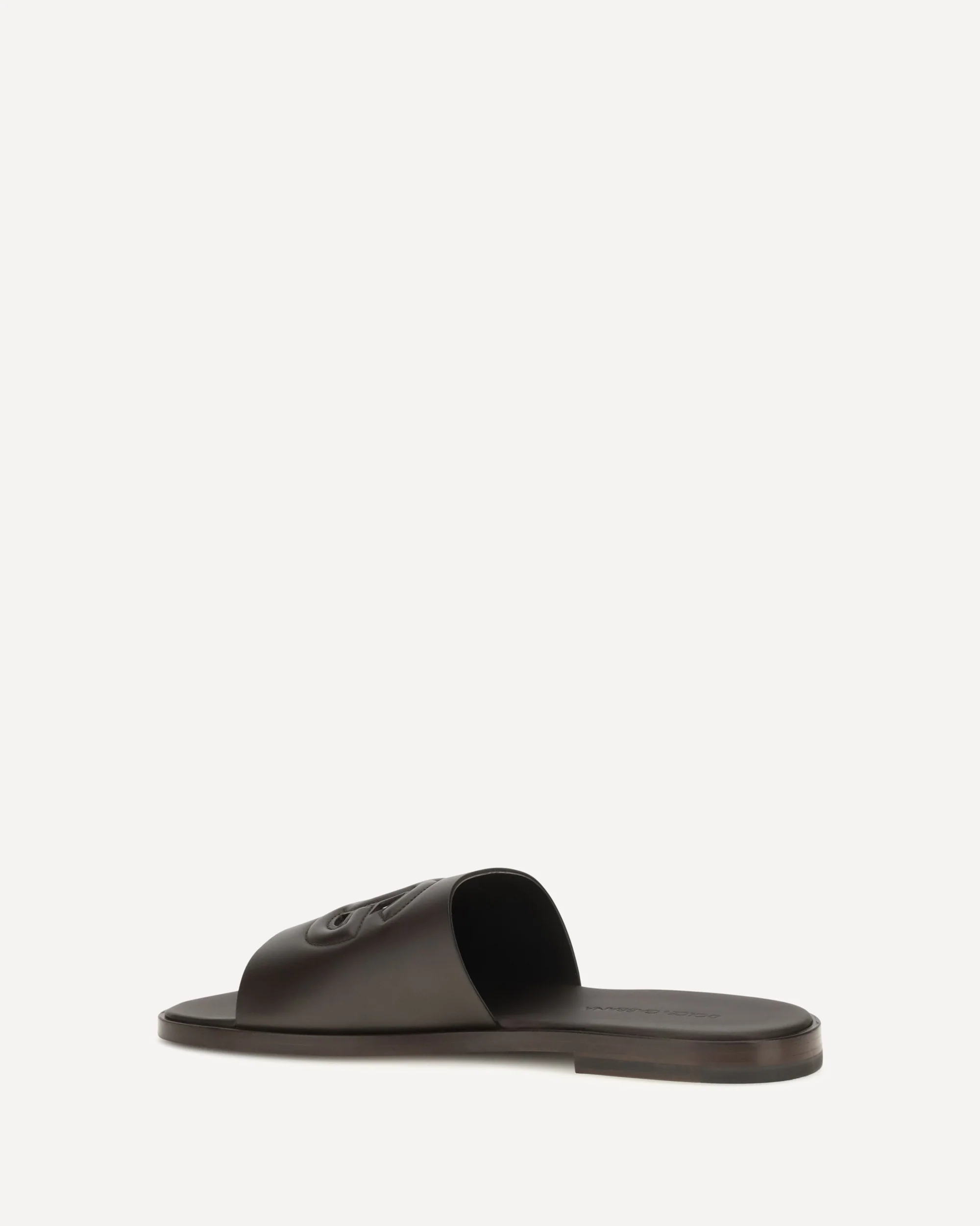 Embossed logo Sandals - BROWN | Cheap Luxury Handbags Store,