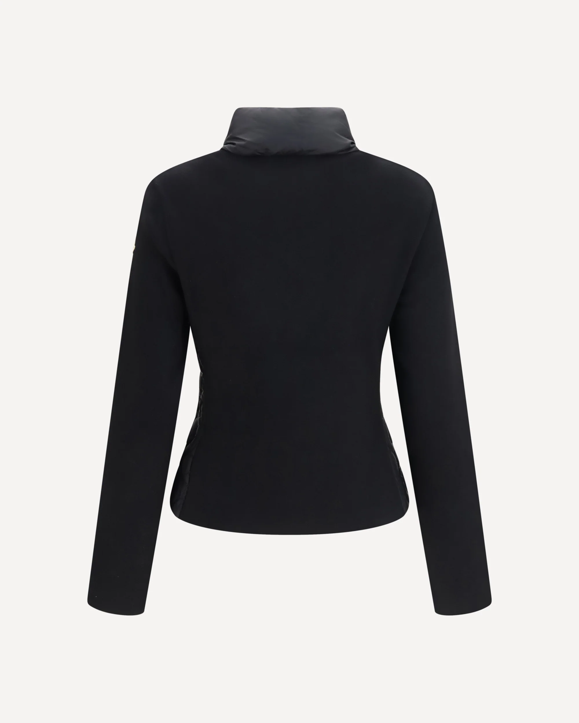 Cotton padded Cardigan - BLACK | Cheap Luxury Handbags Store,