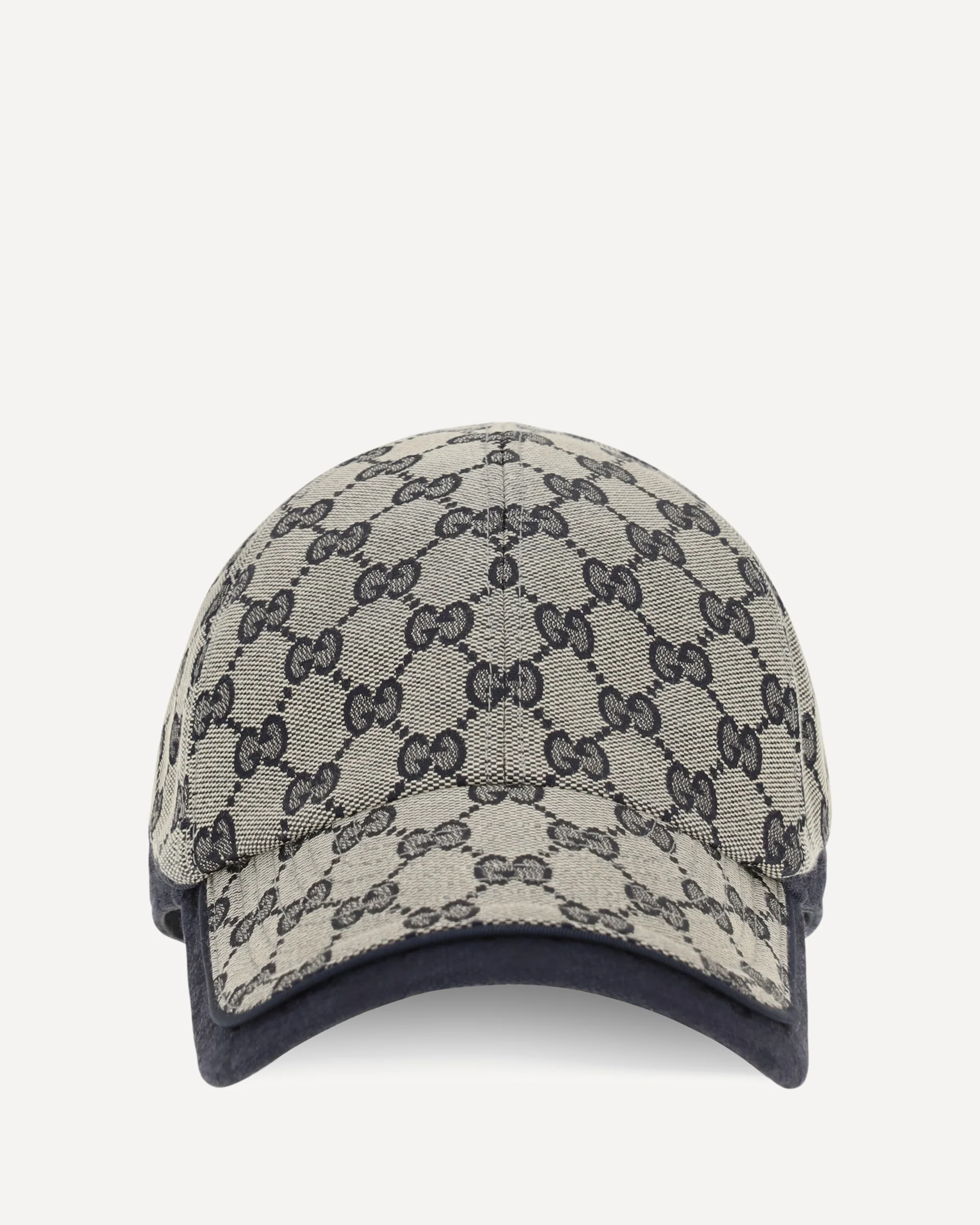 GG cotton fabric Baseball Hat - GREY | Cheap Luxury Handbags Store,