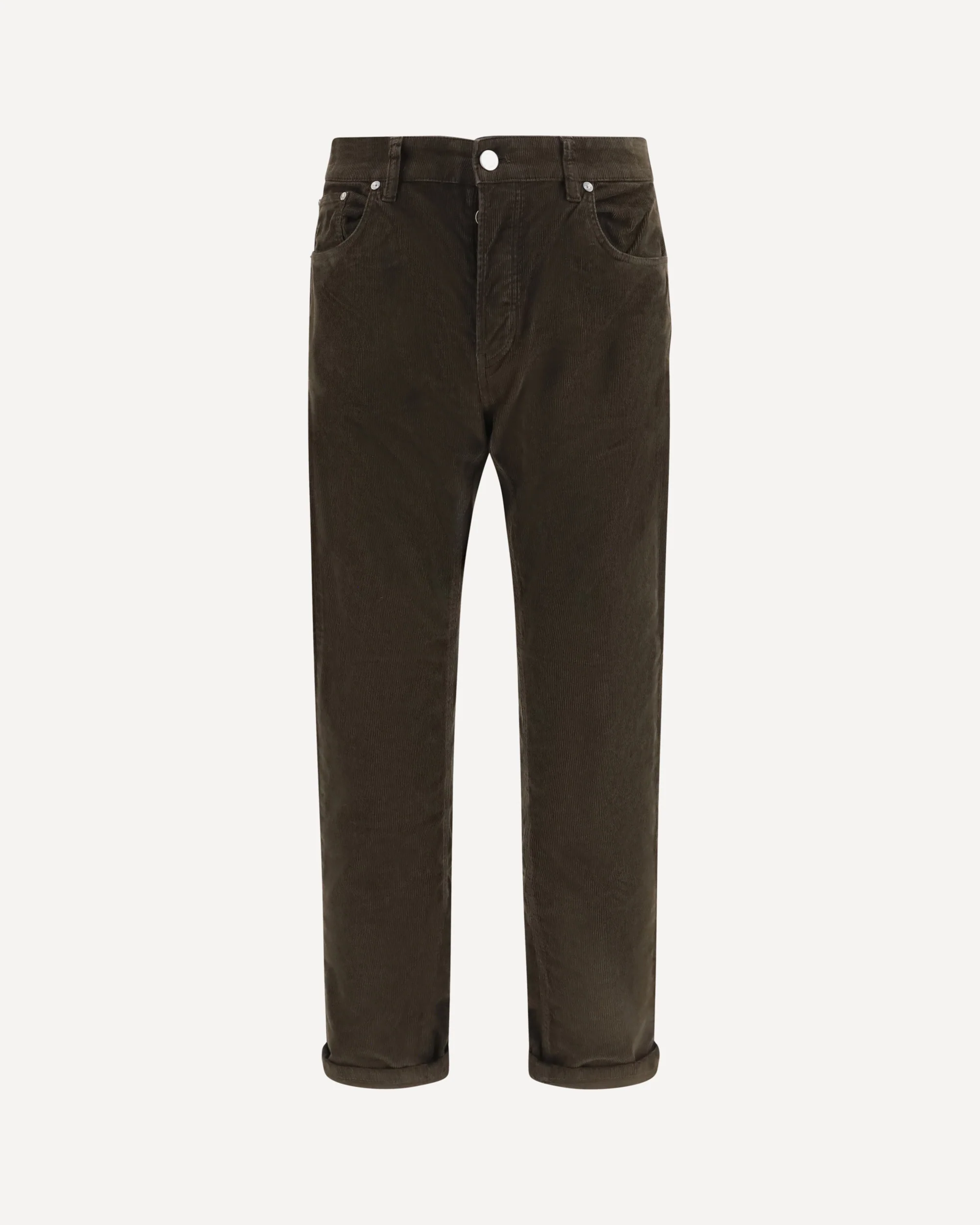 Corduroy design Pants - BROWN | Cheap Luxury Handbags Store,