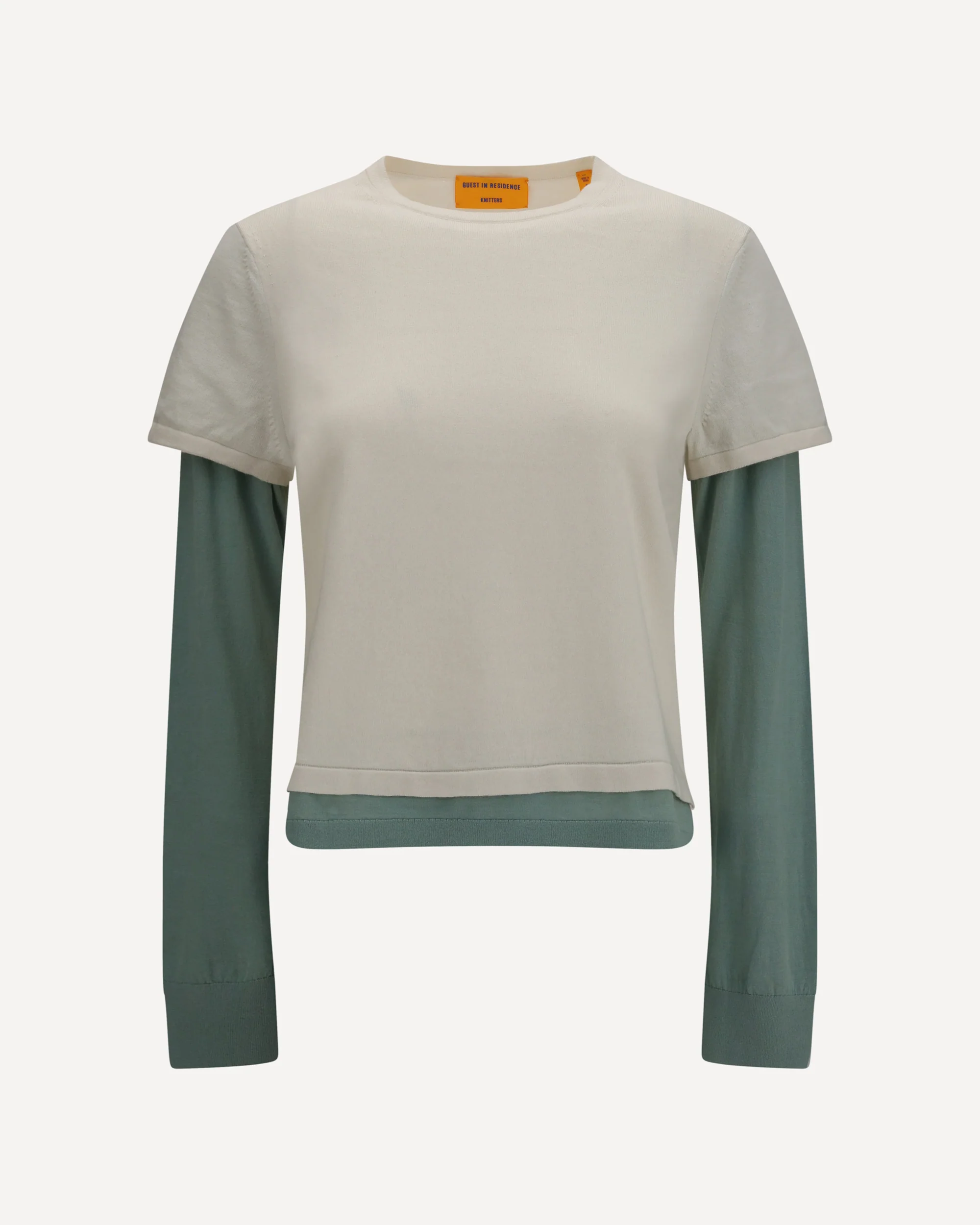 Layered Sweater - CREAM | Cheap Luxury Handbags Store,