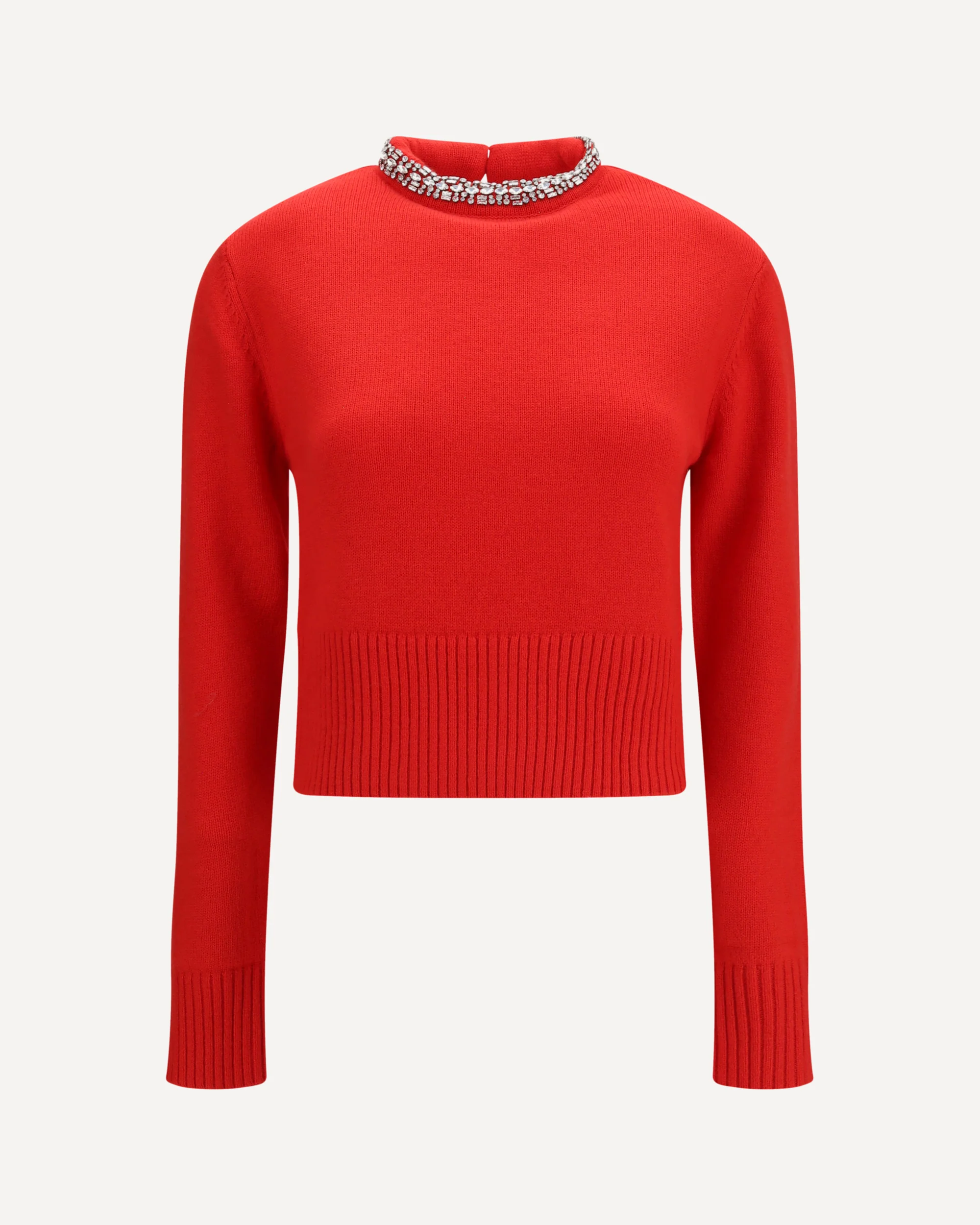 Berlino wool Sweater - RED | Cheap Luxury Handbags Store,