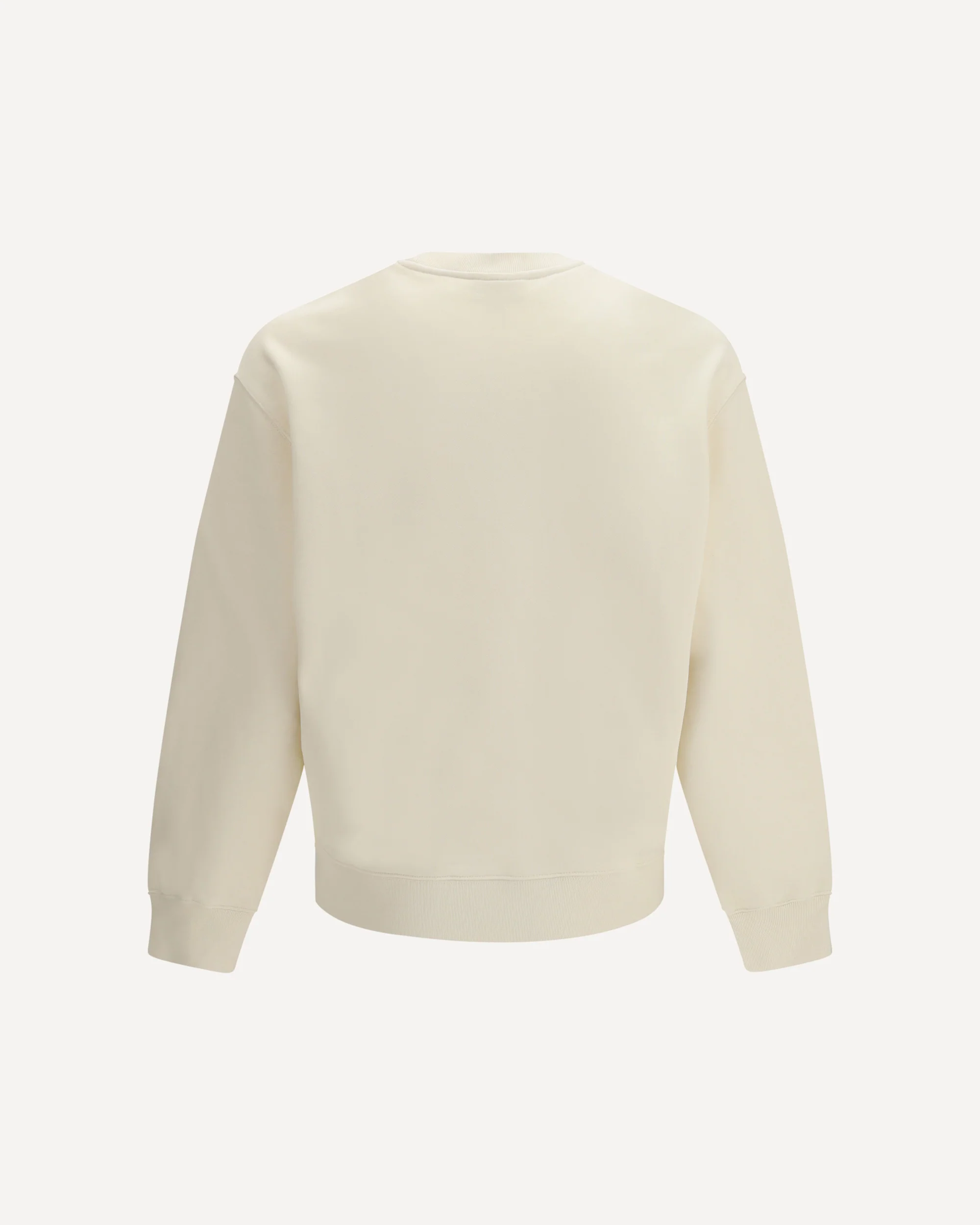 Maison Kitsuné Paris Comfort Sweatshirt in cotton fleece - BEIGE | Cheap Luxury Handbags Store,