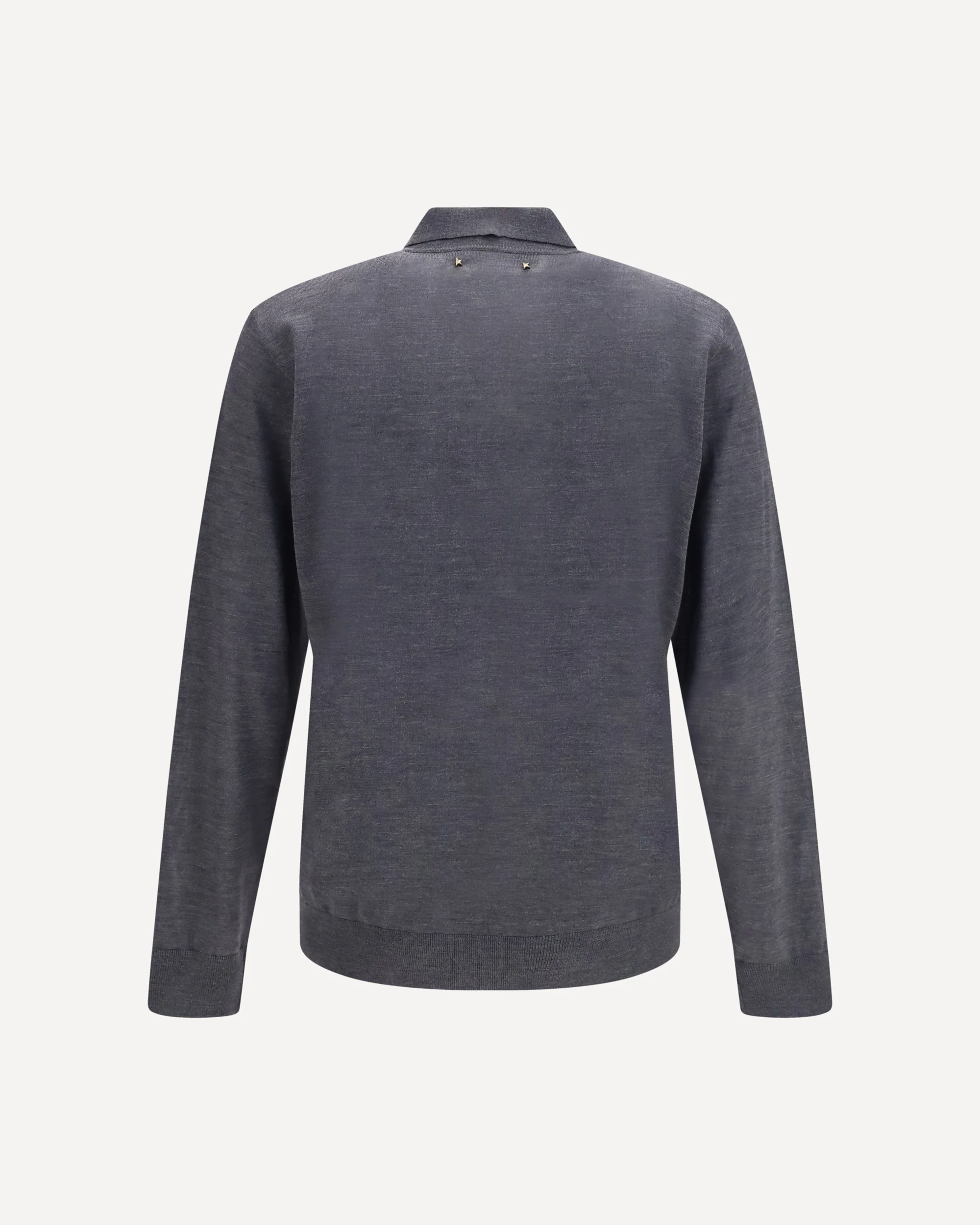 Virgin wool Polo Shirt - GREY | Cheap Luxury Handbags Store,